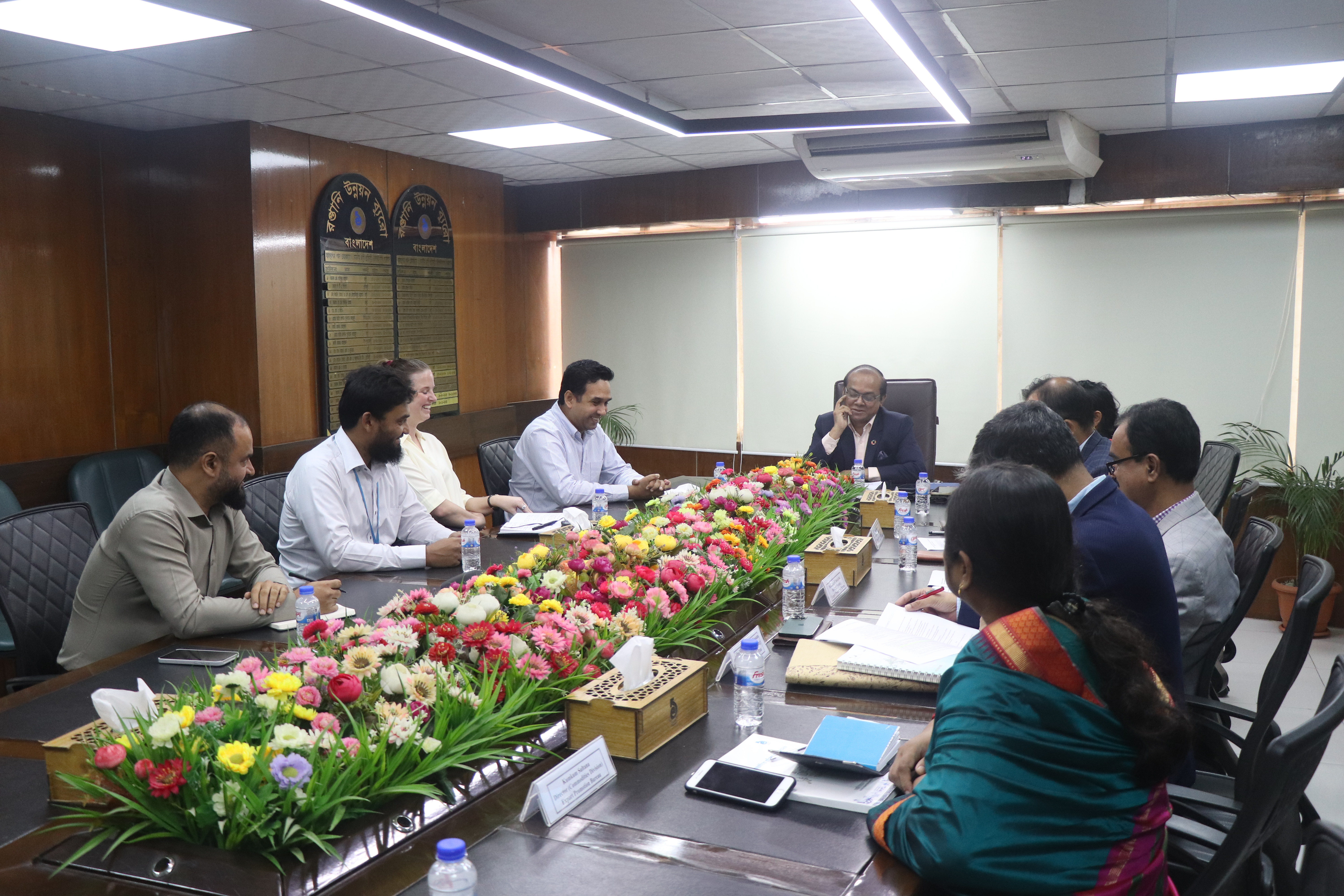 Meeting with British High Commission Officials