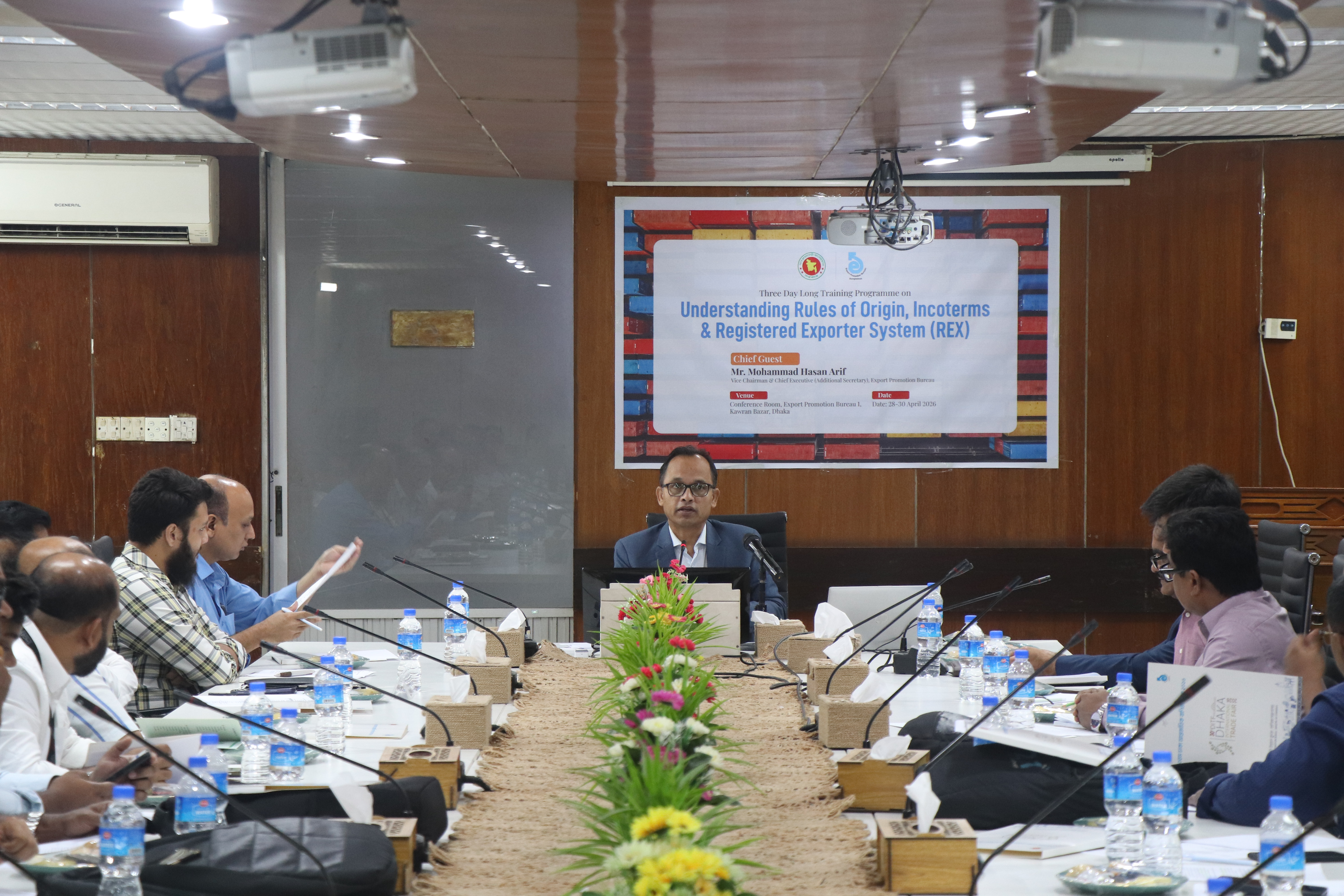 Three Day Long Training Programme on "Understanding Rules of Origin, Incoterms & Registered Exporter System (REX) (Day-03)