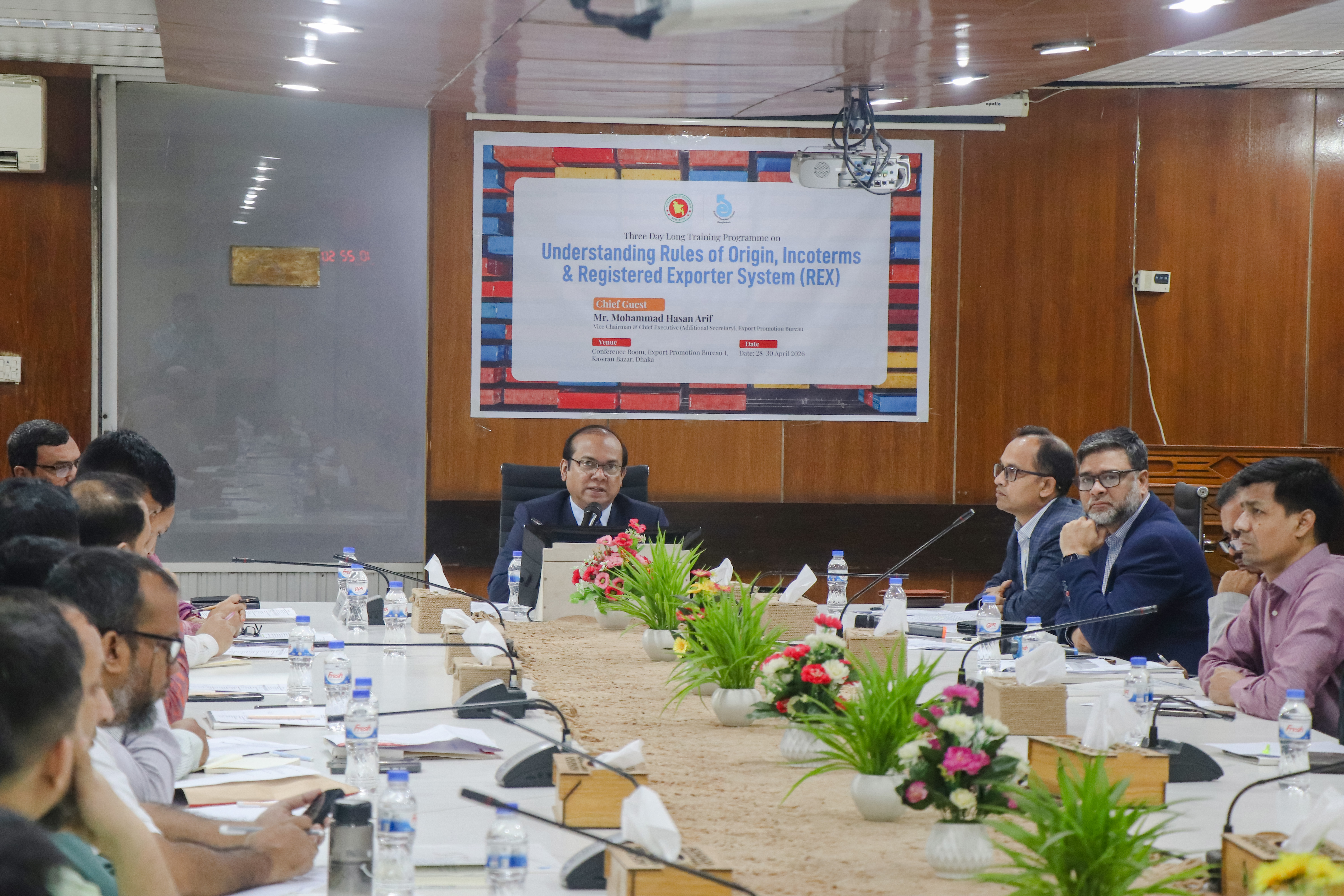 Three Day Long Training Programme on "Understanding Rules of Origin, Incoterms & Registered Exporter System (REX) (Day-01)
