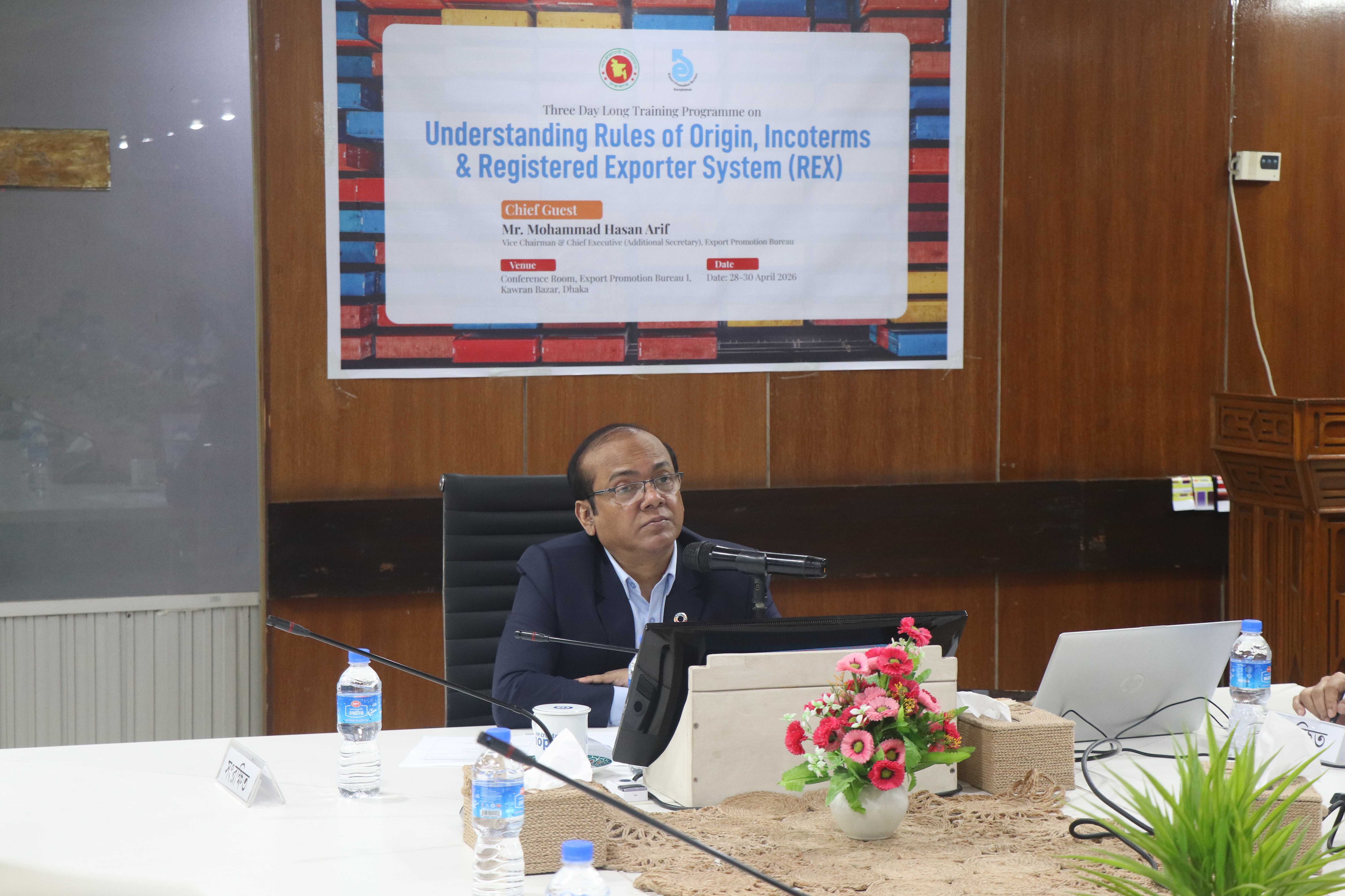 Three Day Long Training Programme on "Understanding Rules of Origin, Incoterms & Registered Exporter System (REX) (Day-03)