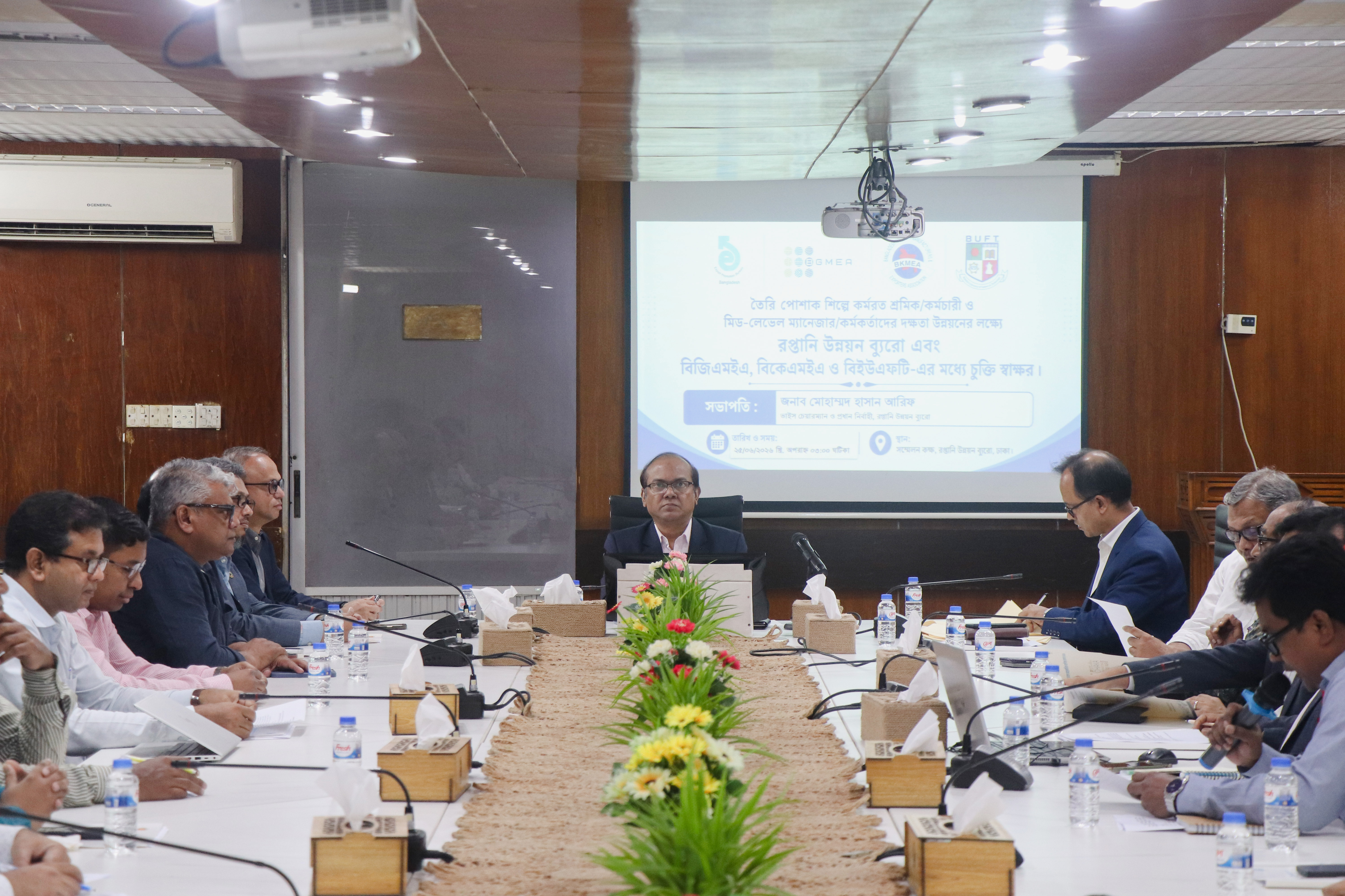 Meeting with BGMEA, BKMEA, and BEUFT (Contact Renewal)