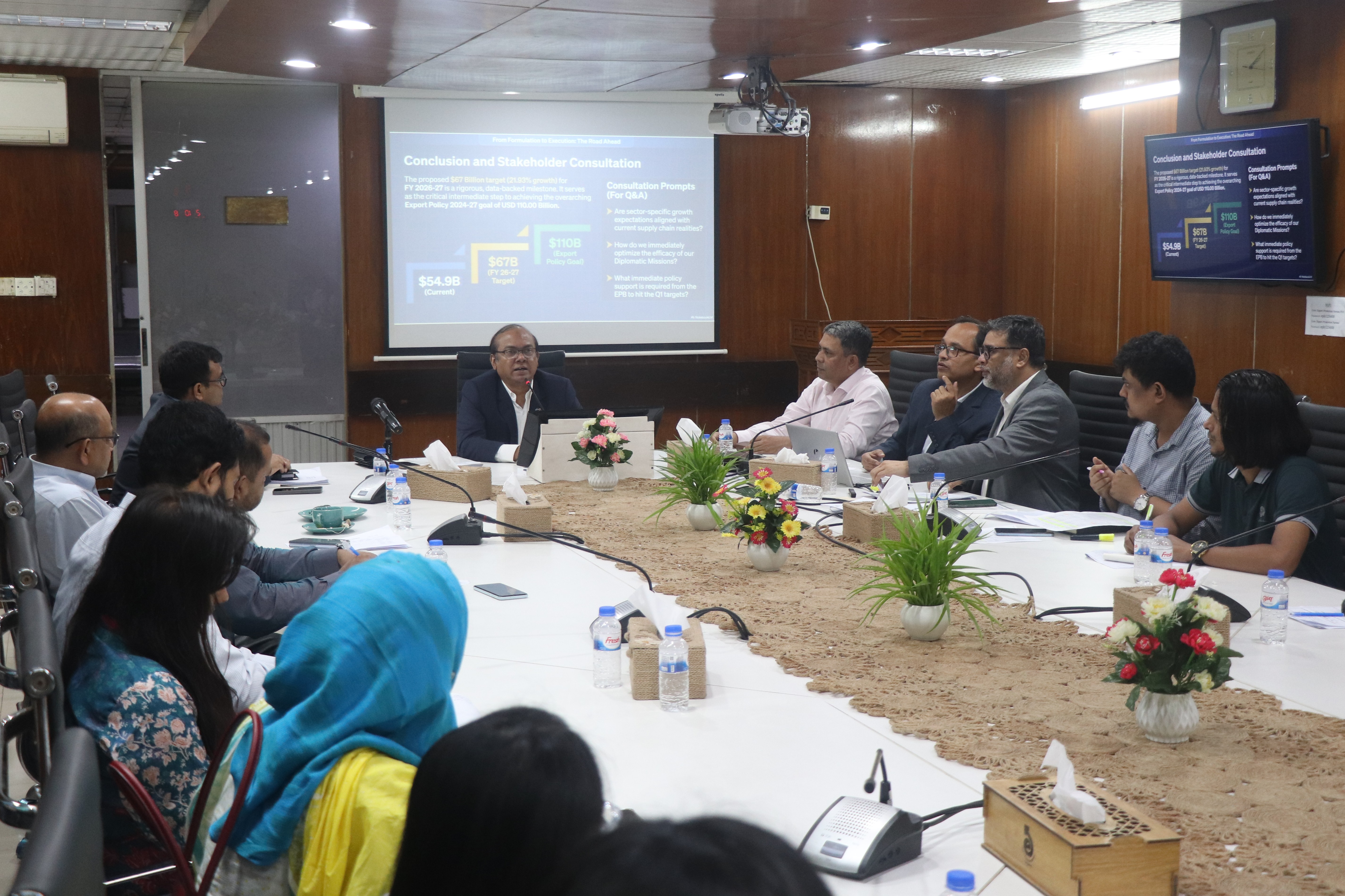 Meeting on the Export Target For FY 2026-27