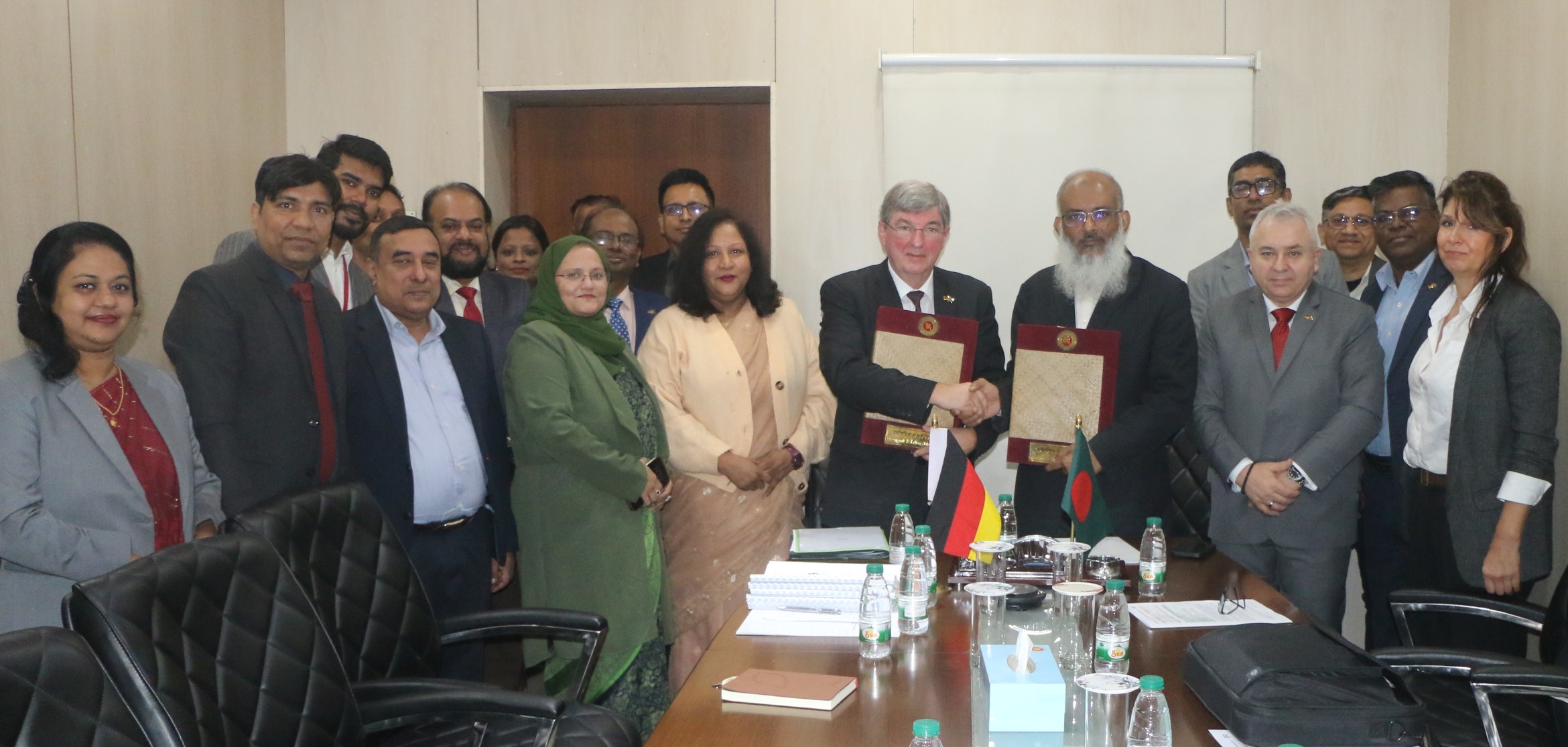 A Grant Agreements have been signed between the Government of the People's Republic of Bangladesh and the Government of Germany for five projects proposed by GIZ