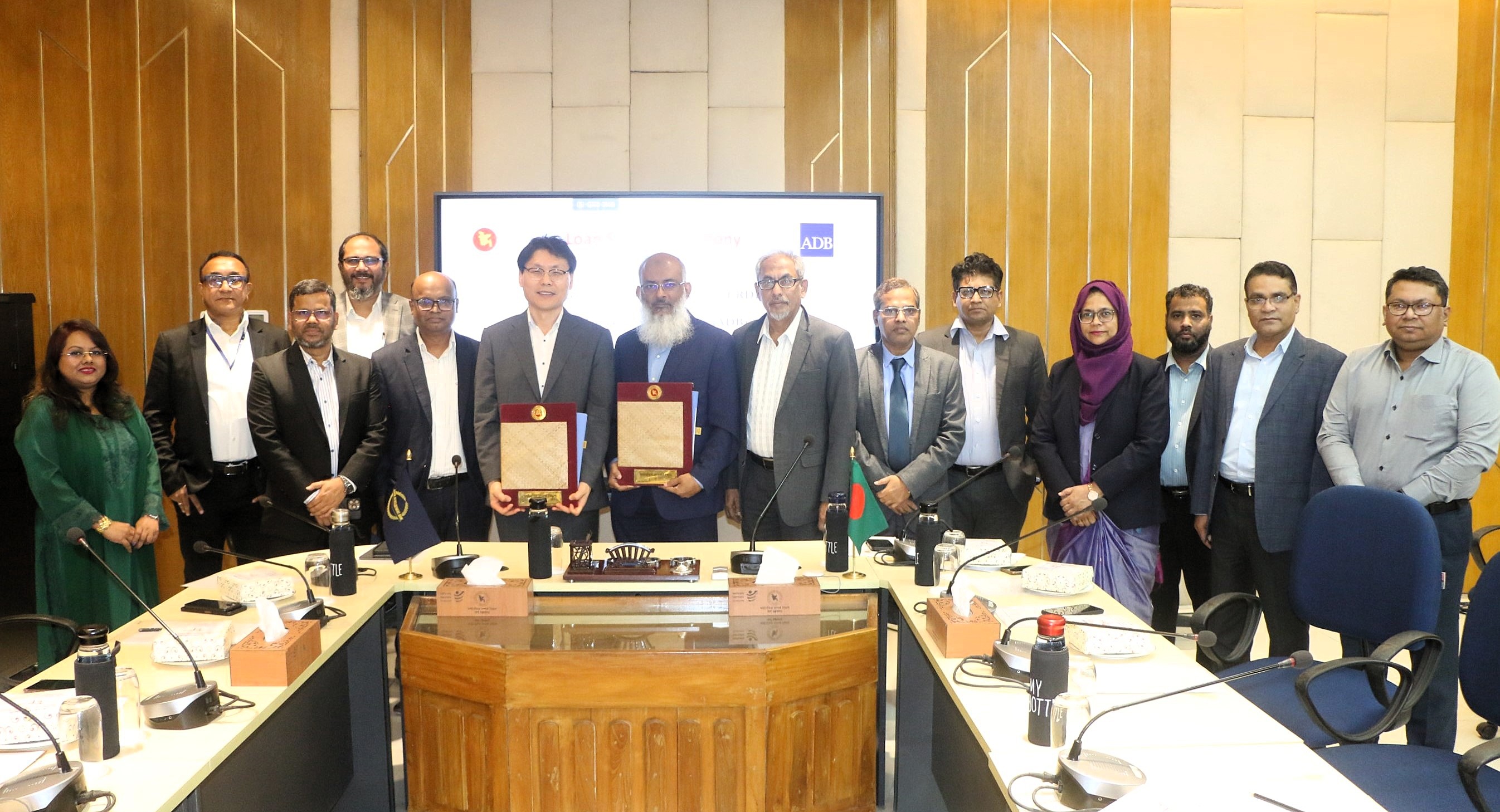 Today, a loan agreement amounting to USD 688 million for thc "Conversion of Existing Chattogram-Dohazrri Meter Gauge Track into Dual Gauge Track into Dual Gauge Track" Projcct was signed
