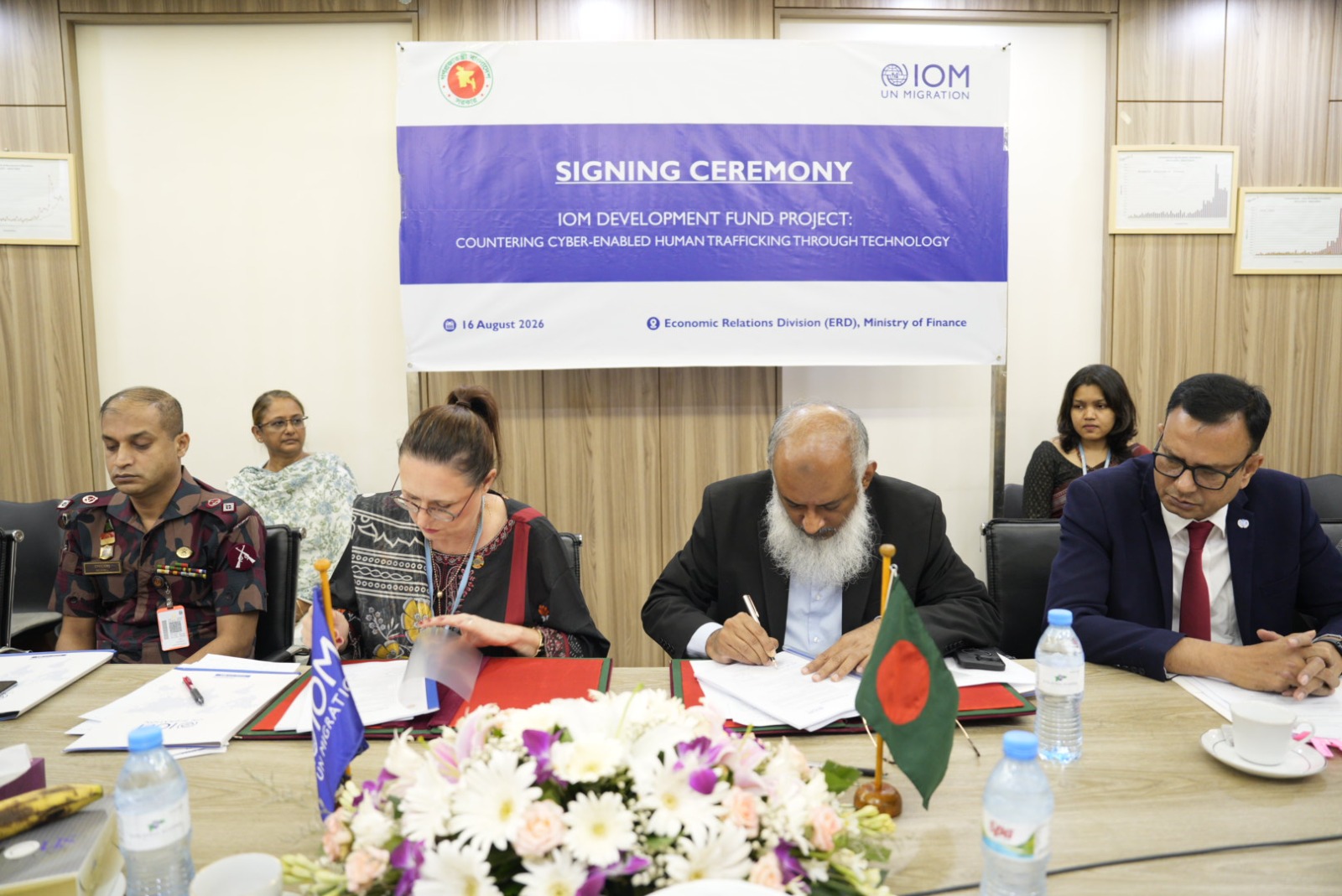Bangladesh and IOM Launchh New Initiative to Combat Cyber-Enabled Human Trafficking