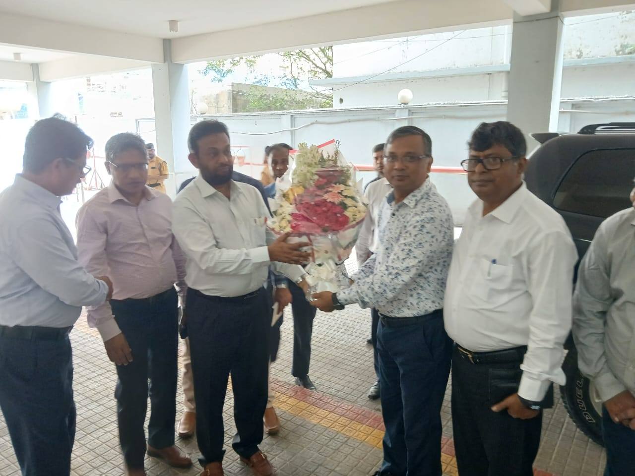 ২০ মে ২০২৫ তারিখে বিএসইসি’র চেয়ারম্যান মহোদয় স্যারের ইটিএল পরিদর্শন।