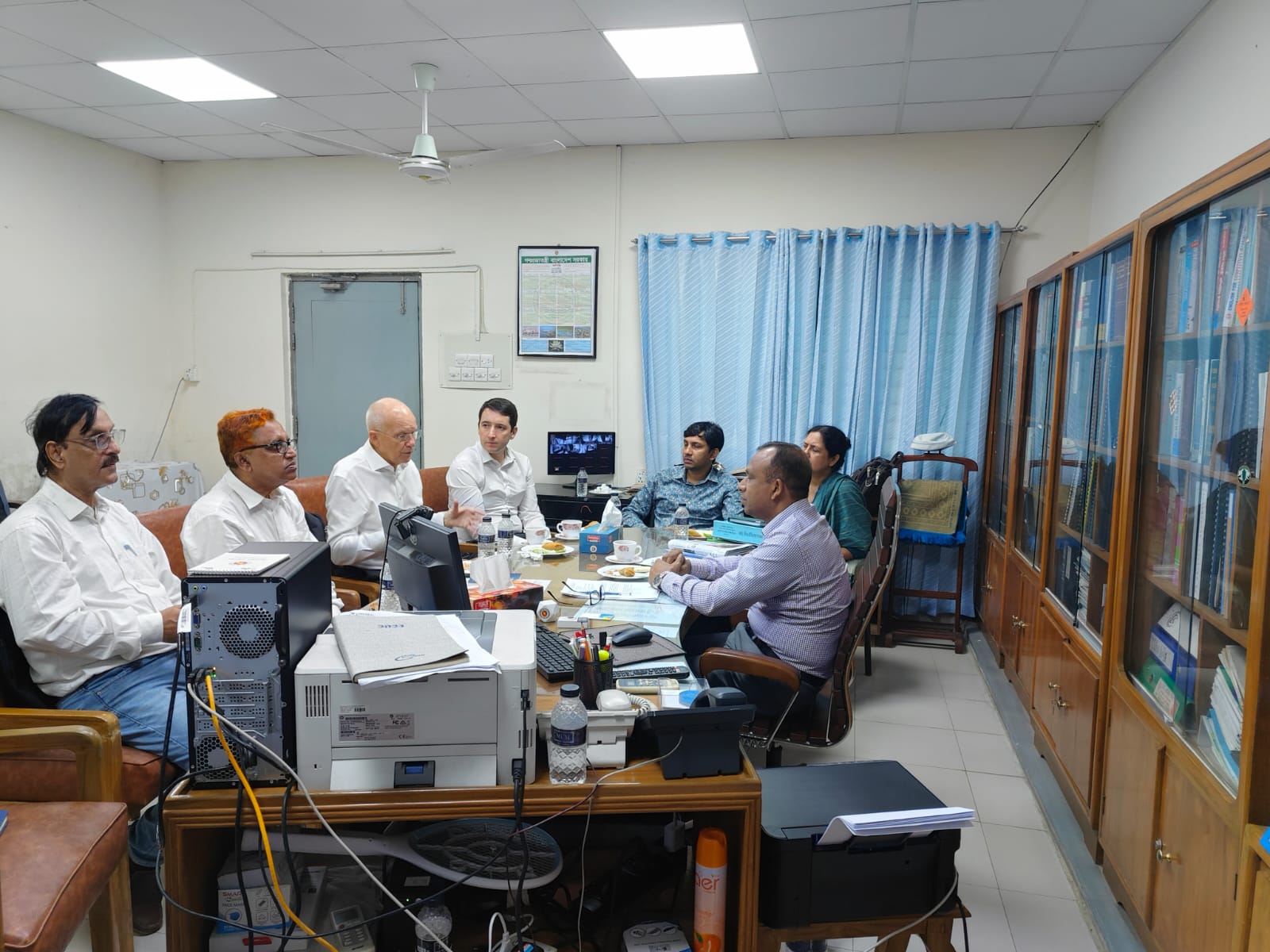 ADB এর প্রতিনিধি দলের বিস্ফোরক পরিদপ্তরে মতবিনিময় সভা