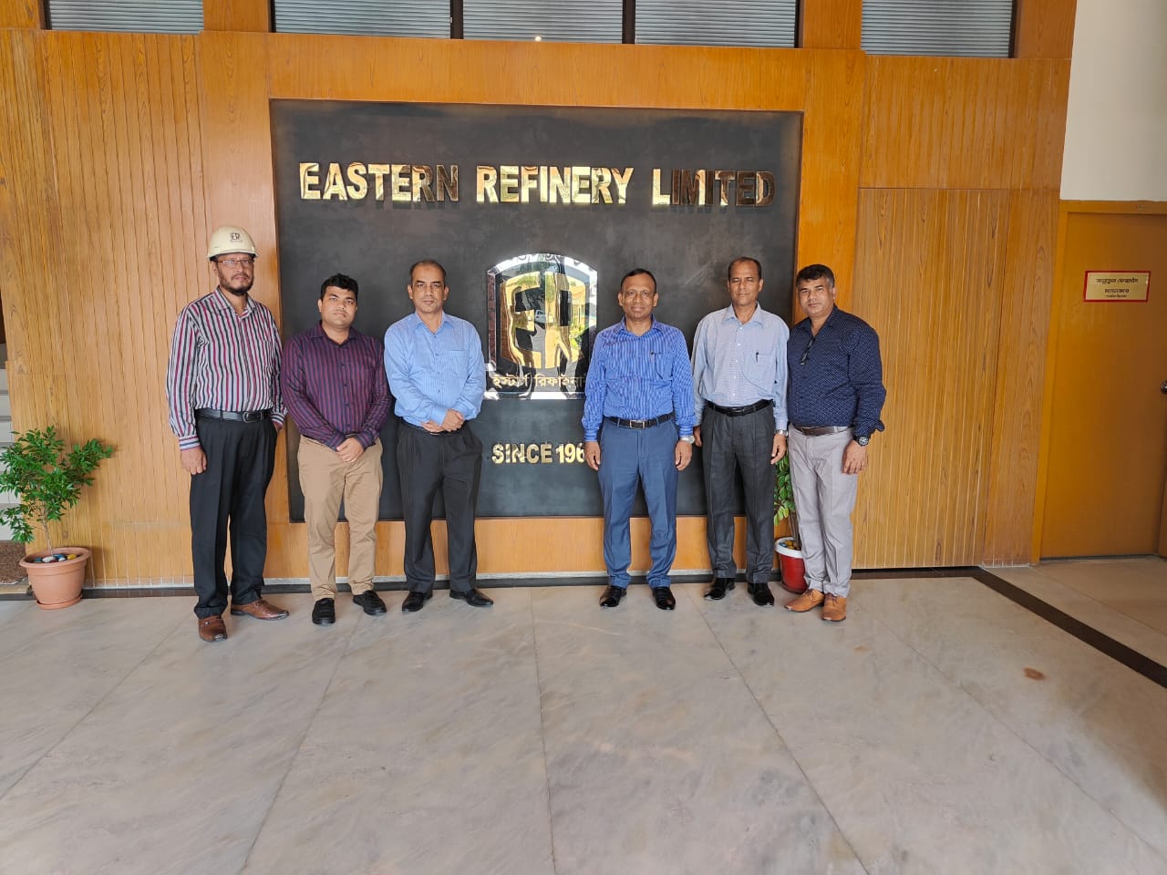 প্রধান বিস্ফোরক পরিদর্শক মহোদয়ের ইস্টার্ন রিফাইনারী পরিদর্শন