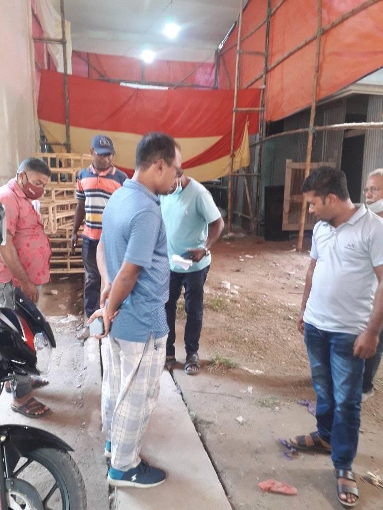 শারদীয় দুর্গাপূজা কে কেন্দ্র করে প্রতিদিনই ফরিদপুর পৌরসভার বিভিন্ন কার্যক্রম