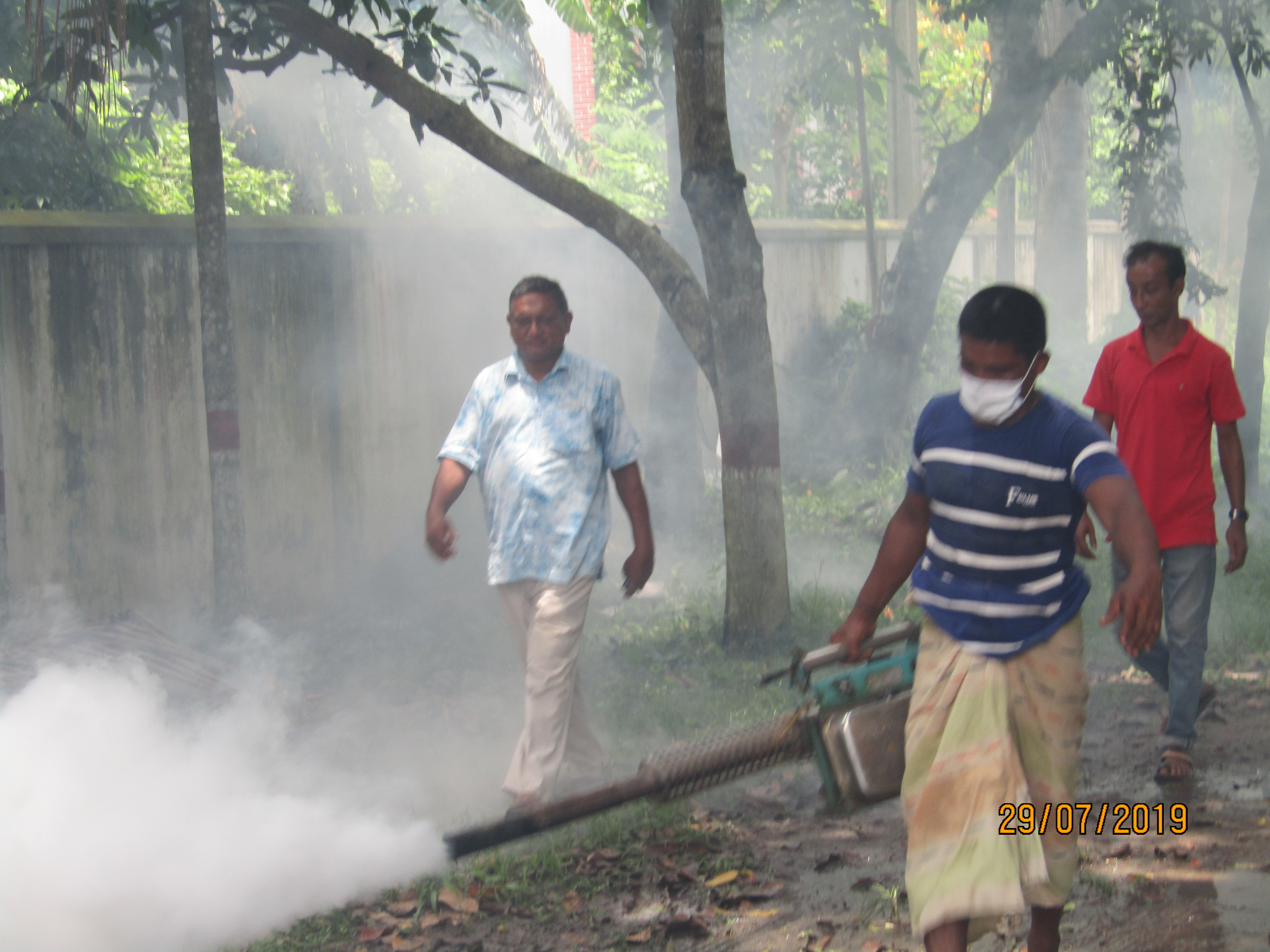 মশক নিধন ও পরিচ্ছনতা অভিযান