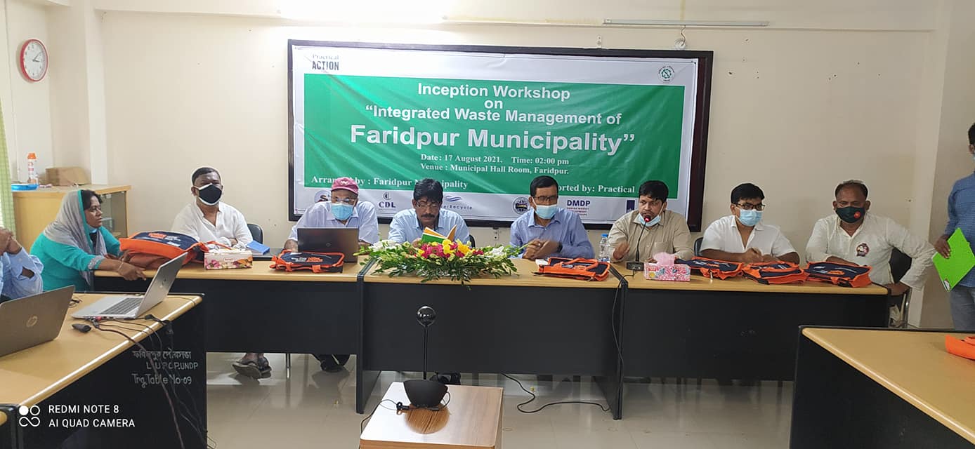 Inception Workshop on Integrated Waste Management of Faridpur Municipality.