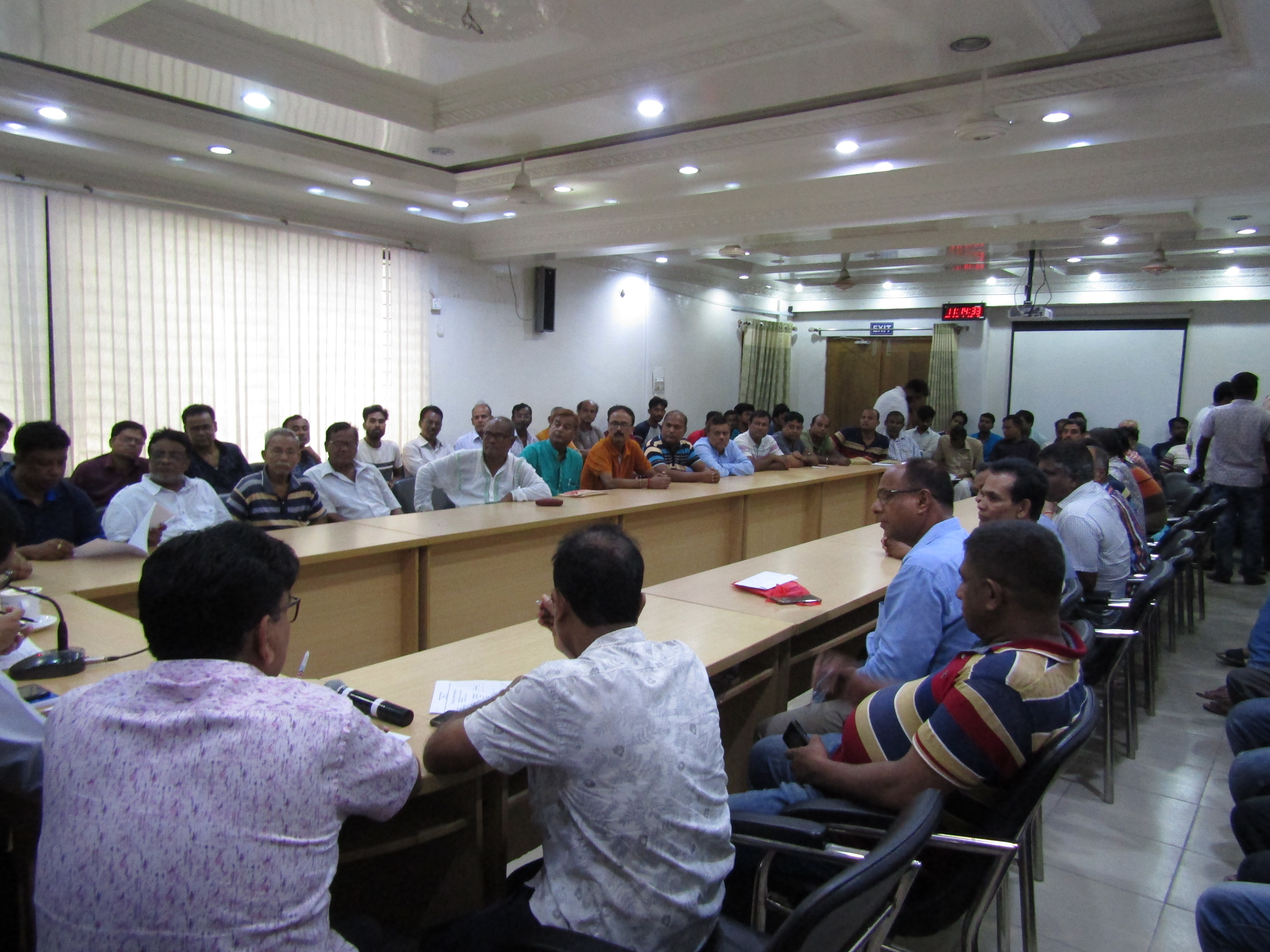 শারদীয় দূর্গাপূজা উপলক্ষে মতবিনিময় সভা