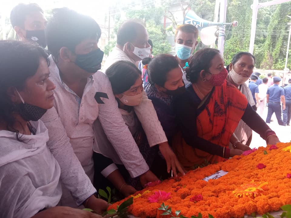 জাতির পিতার জৈষ্ঠ পুত্র বীর মুক্তিযোদ্ধা শহীদ ক্যাপ্টেন শেখ কামাল এর ৭২তম জন্মবার্ষিকীতে শ্রদ্ধাঞ্জলী।