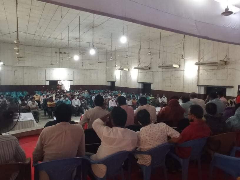 শারদীয় দূর্গা উৎসব ২০২১ উপলক্ষে মতবিনিময় সভা।