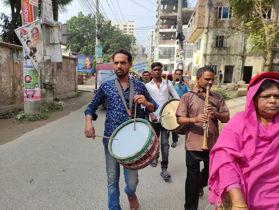 জাতীয় স্যানিটেশন মাস ২০২১ উপলক্ষ্যে র‌্যালি ও আলোচনা সভা