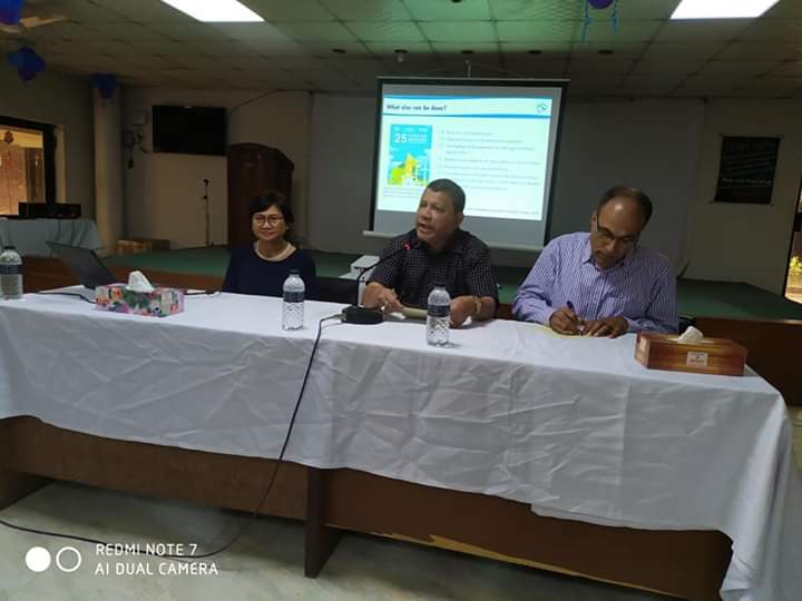 Workshops on Strengthening Knowledge and Action for Air Quality Improvement organized by Ricardo an Clean Air Asia, funded by ADB. FARIDPUR POURASHAVA. Honourable Mayor attended the workshop as chief guest.