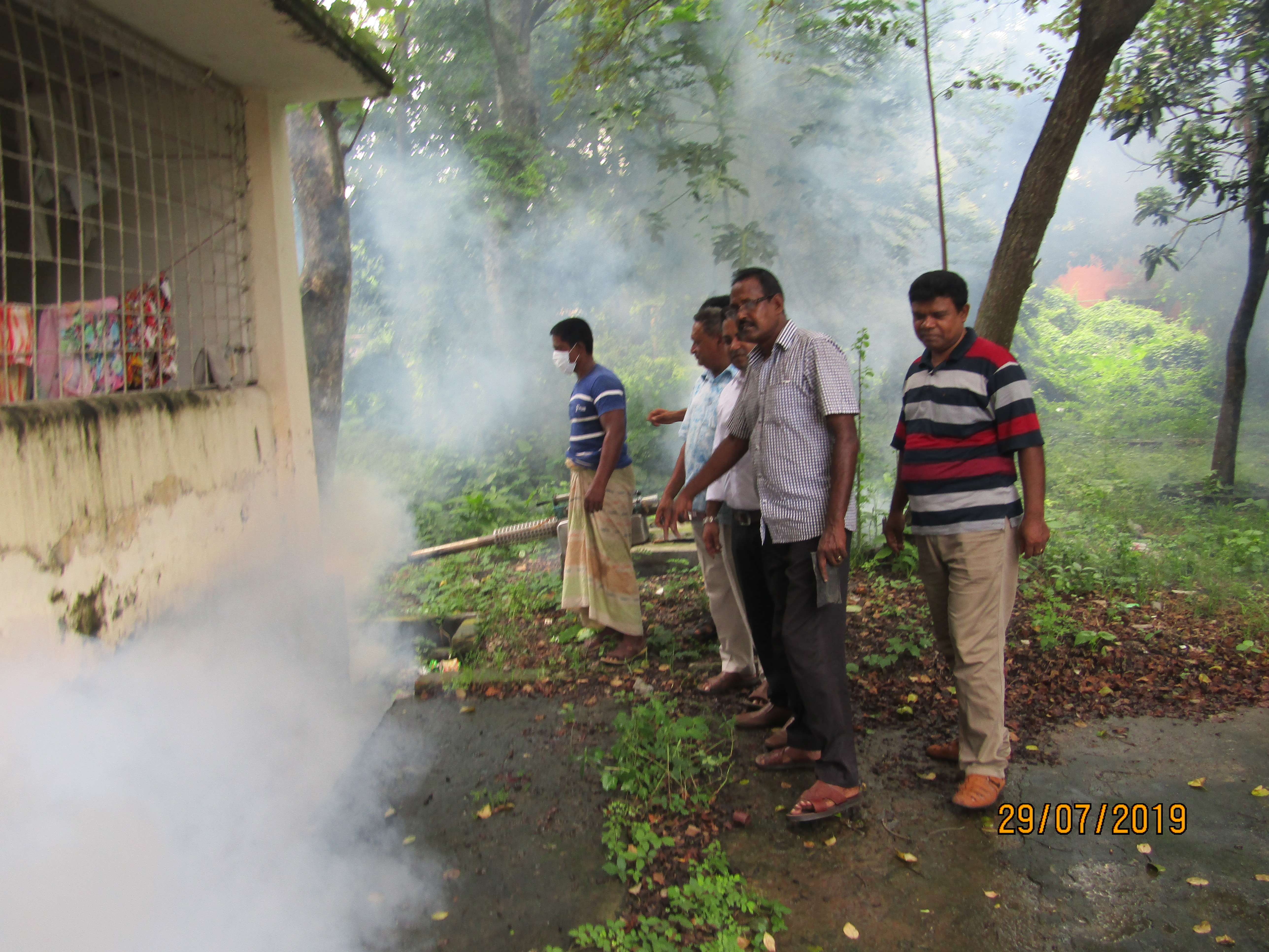 মশক নিধন ও পরিচ্ছনতা অভিযান