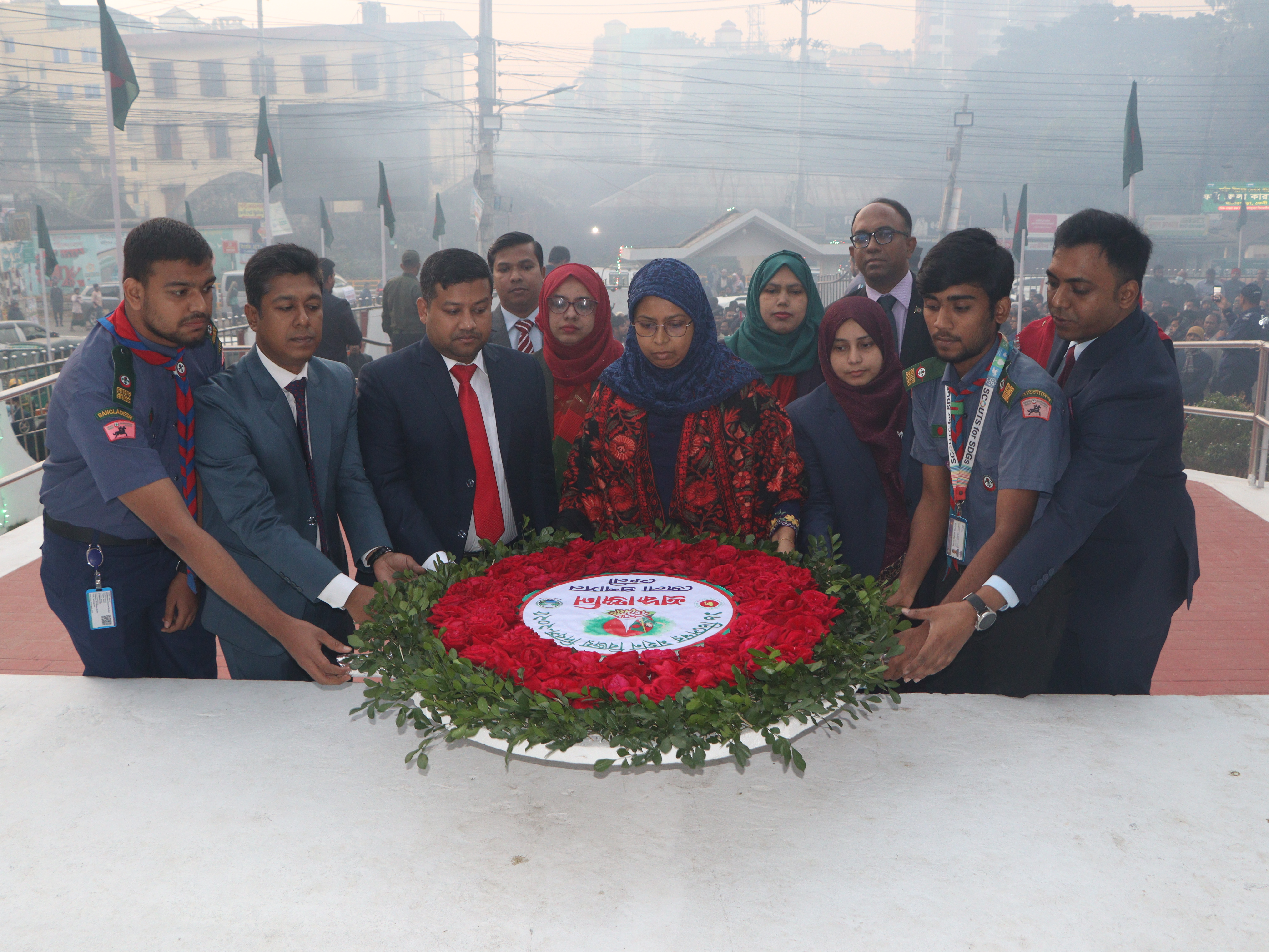 যথাযোগ্য মর্যাদায় মহান বিজয় দিবস-২০২৫ উদযাপন