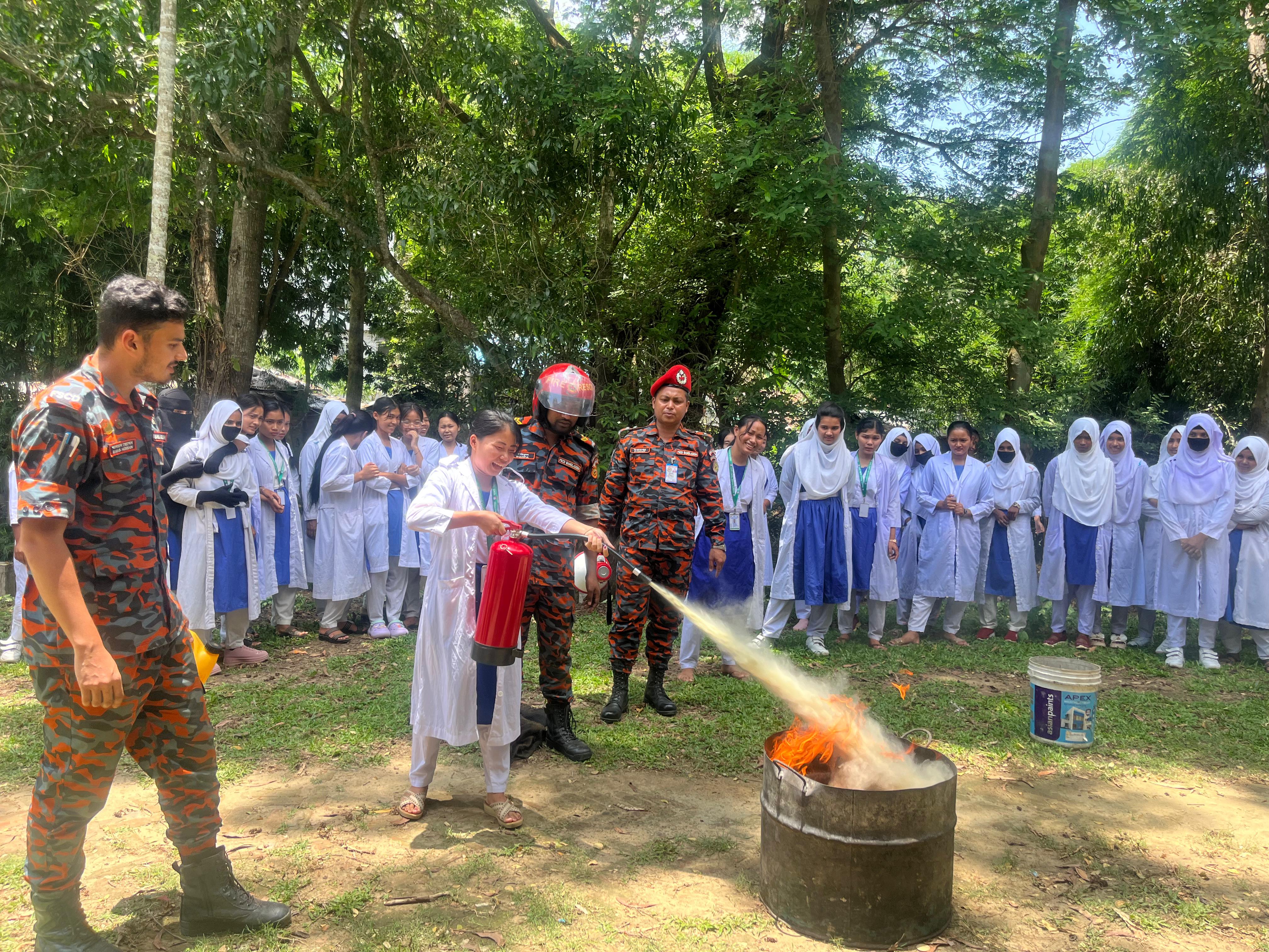 ১৯/০৫/২০২৫খ্রি: ১০.০০মি । মহড়া ও মৌলিক প্রশক্ষণ। স্থান:সরকারি ভোকেশনাল ইনস্টিটিউট, বালাঘাটা, বান্দরবান সদর ।