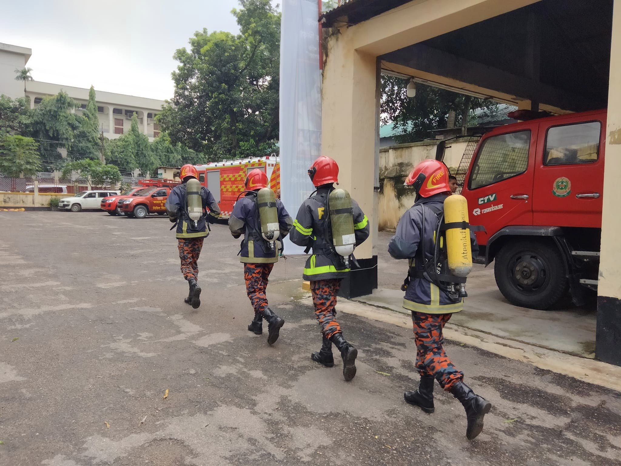 নাচোল ফায়ার স্টেশন, চাঁপাইনবাবগঞ্জ।