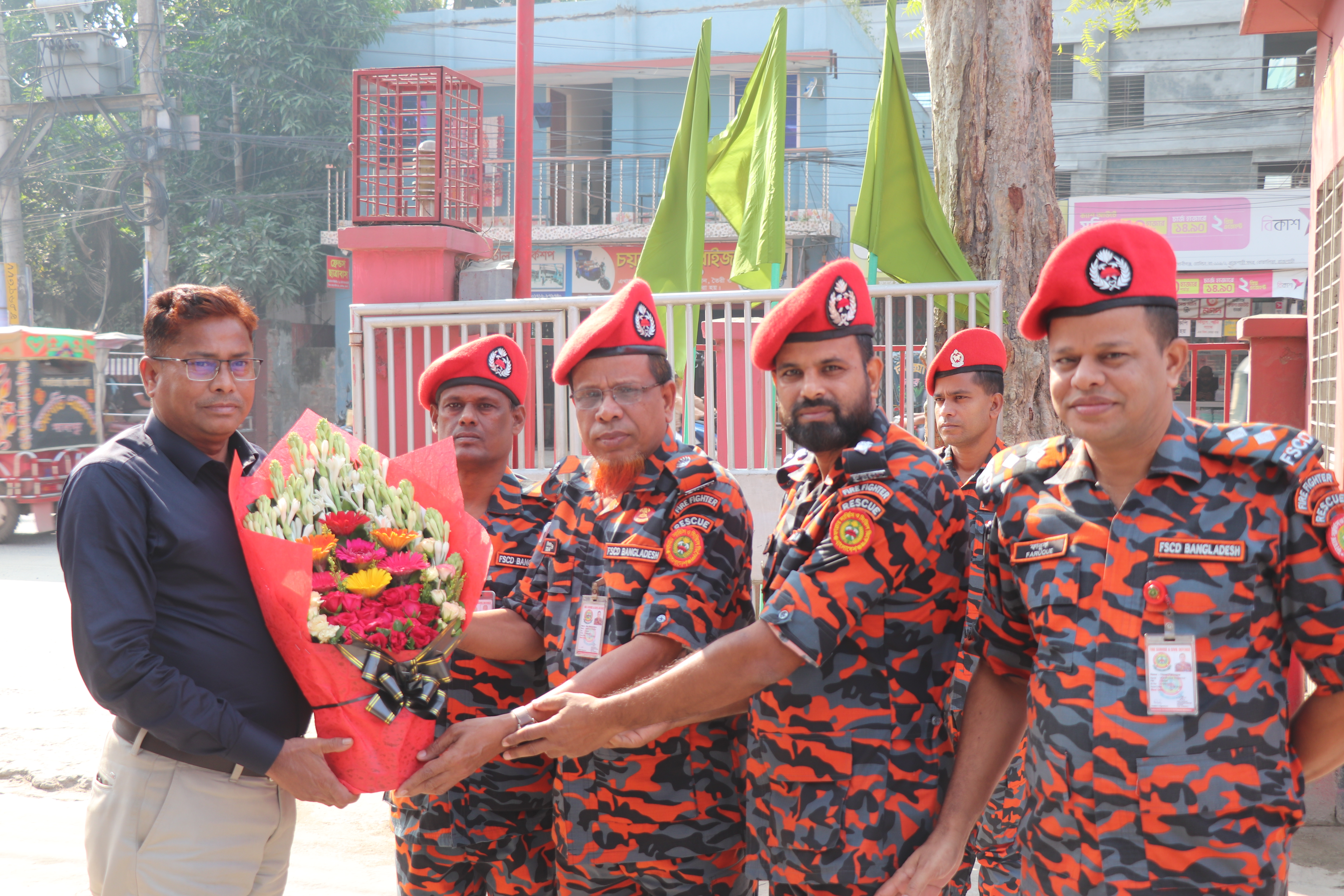 ০৯/১১/২০২৫ খ্রিঃ তারিখ মোঃ মঞ্জিল হক উপপরিচালক ফায়ার সার্ভিস ও সিভিল ডিফেন্স রাজশাহী মহোদয়ের যোগদান