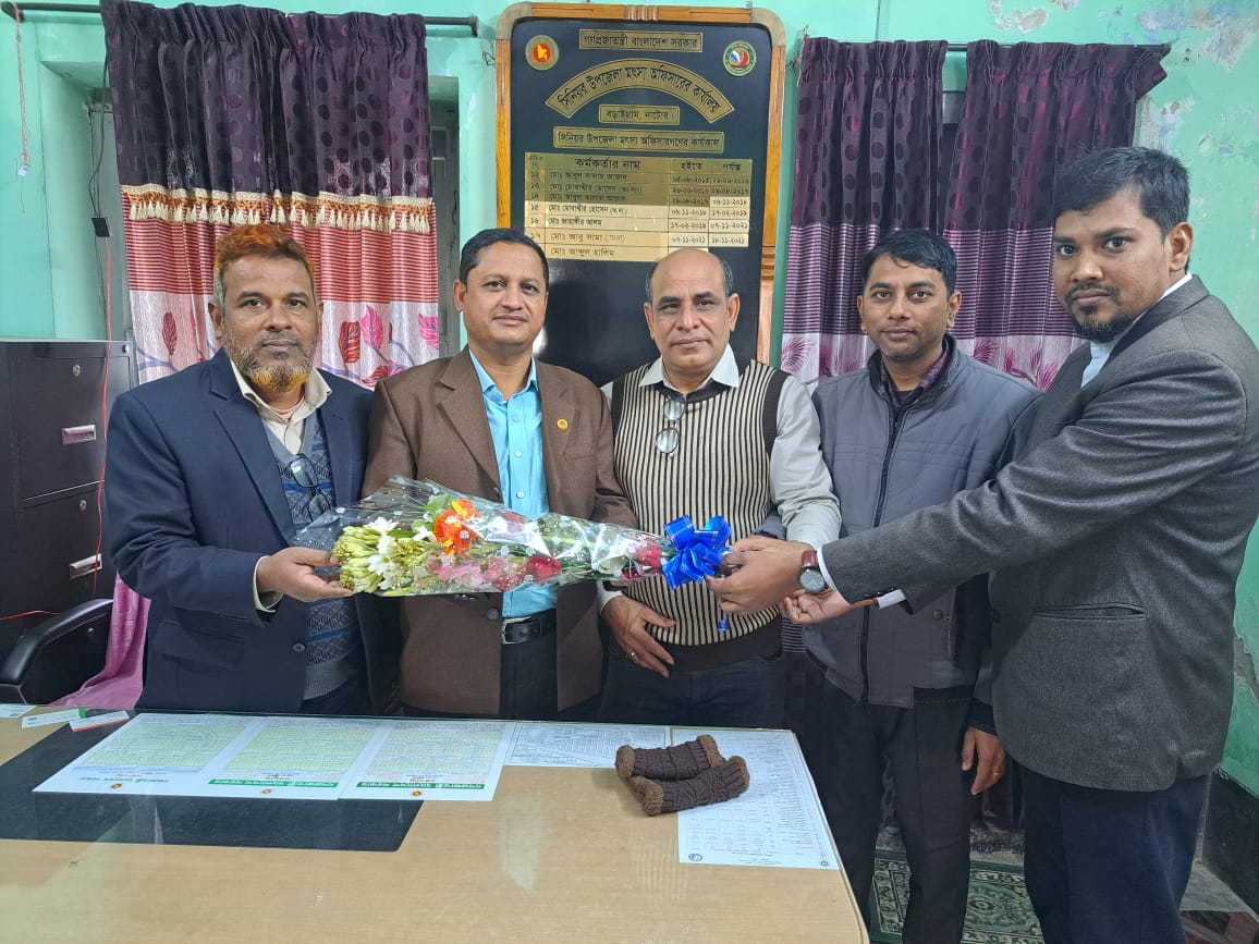 অফিসের কর্মকর্তা-কর্মচারীবৃন্দ