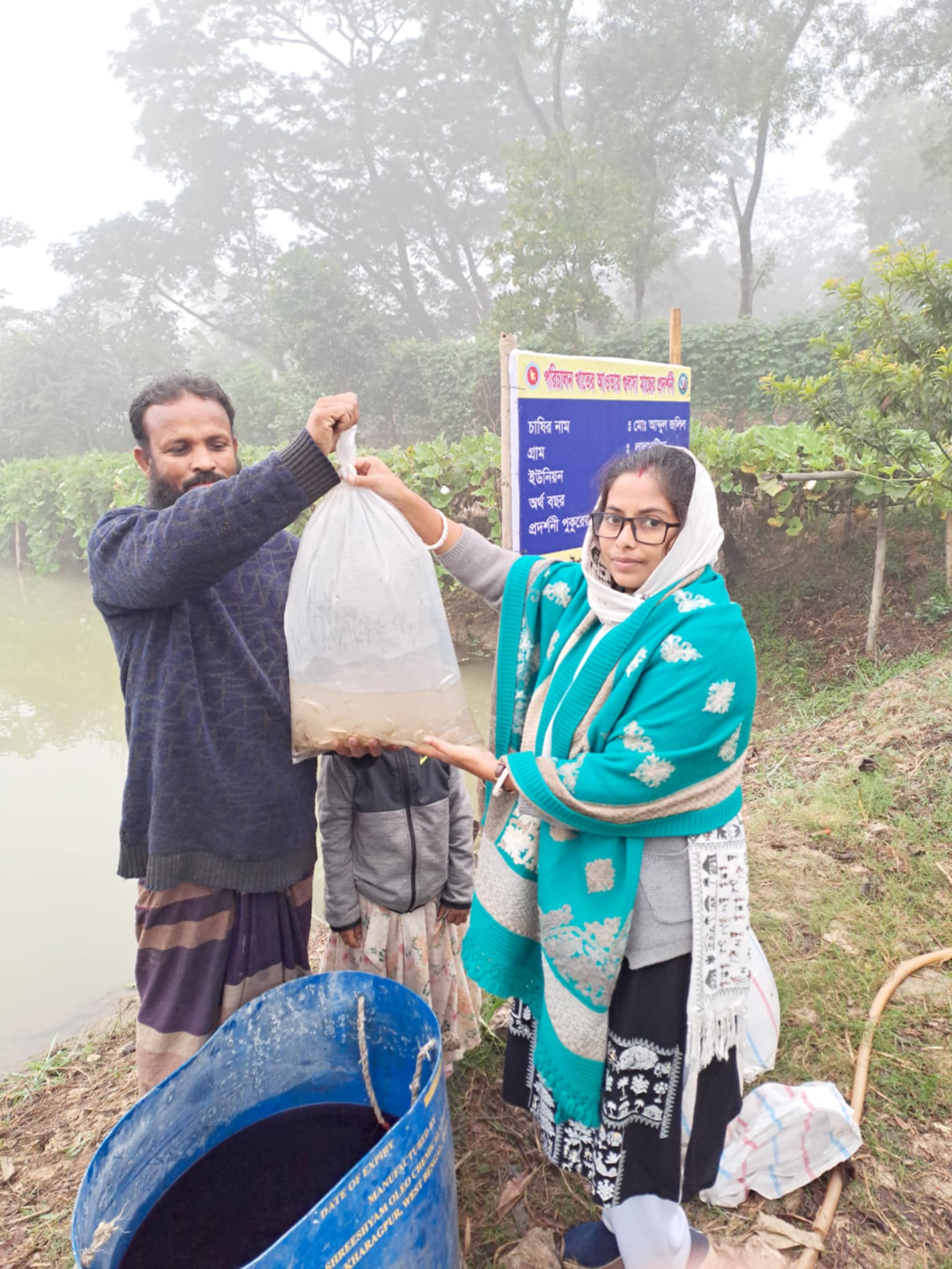 গুলসা মাছের পোনা