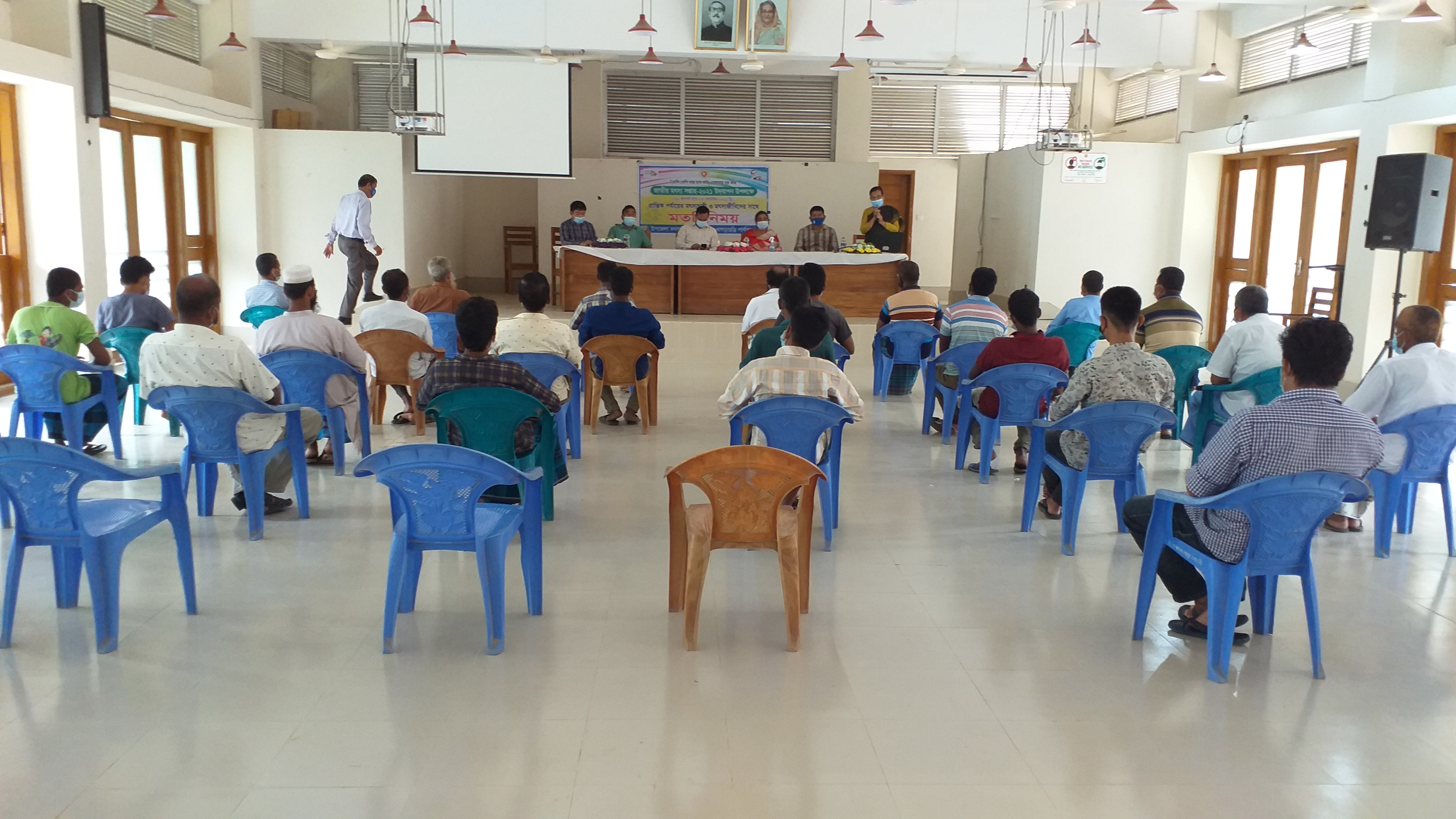 প্রান্তিক মৎস্যচাষী/মৎস্যজীবিদের মাথে মতবিনিময়,২৯/৮/২১