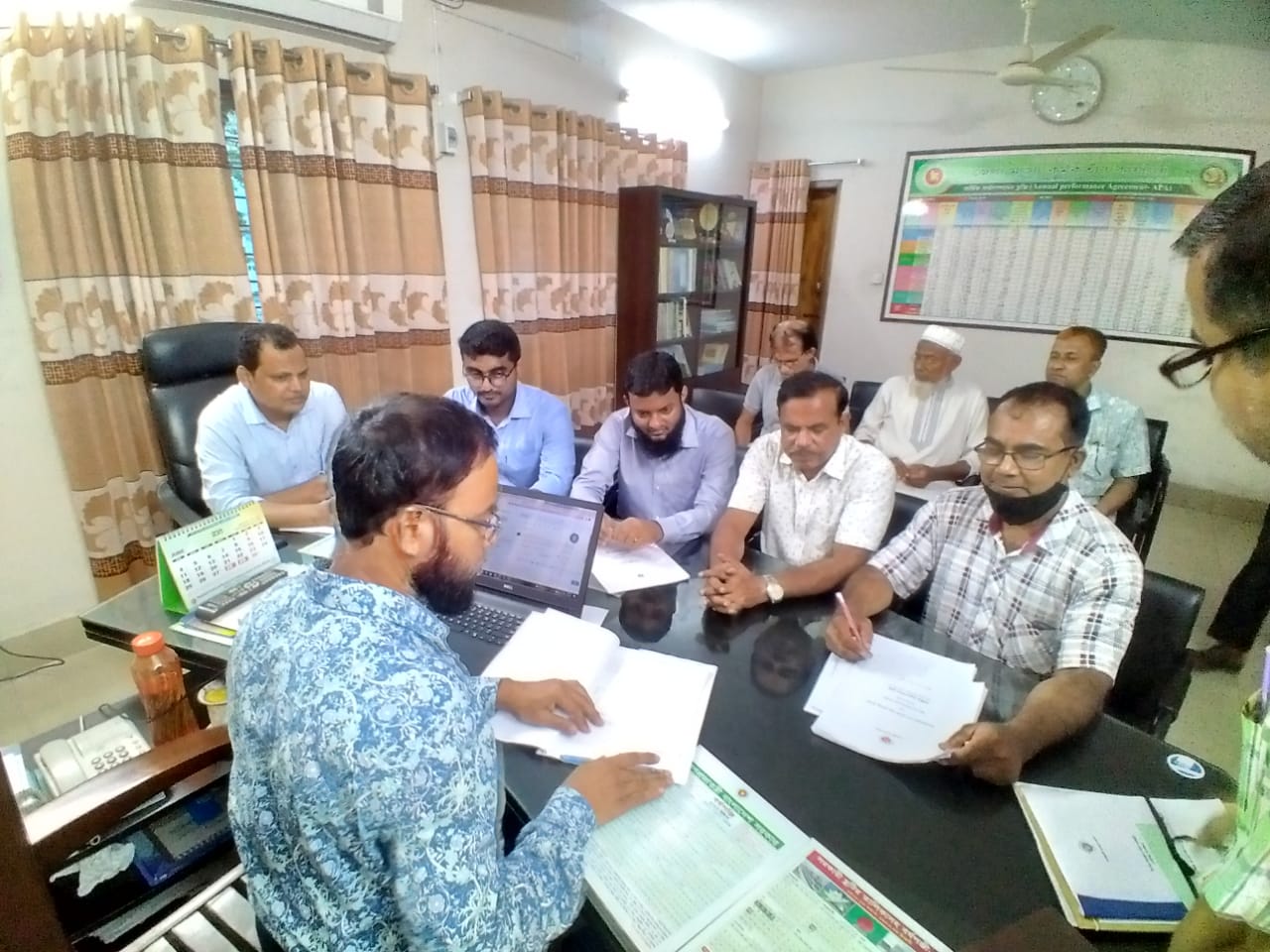 বার্ষিক কর্মসম্পাদন চুক্তি, জুলাই ১, ২০২২-জুন ৩০, ২০২৩ ফটো