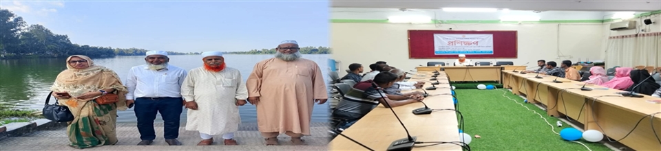 বিভাগীয় পরিচালক স্যারের নান্দাইল দিঘী পরিদর্শন ও প্রশিক্ষন