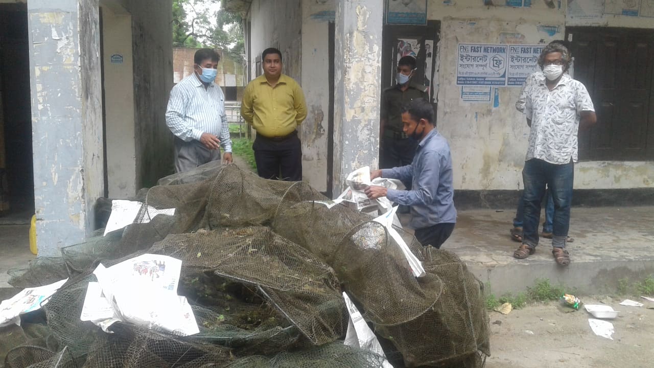 মৎস্য সংরক্ষন আইন বাস্তবায়নে , মোবাইল কোর্ট ও অভিযান পরিচালনা, কালিয়াকৈর,গাজীপুর।