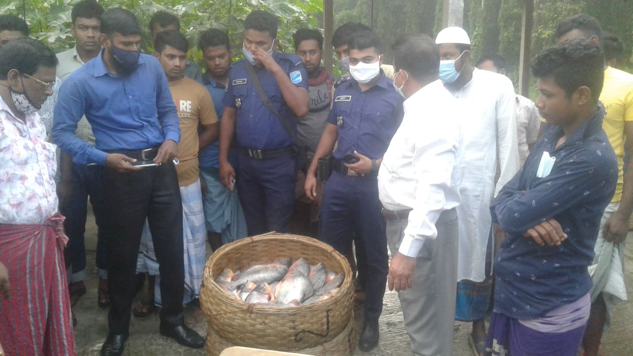 মৎস্য সংরক্ষন আইন বাস্তবায়নে , মোবাইল কোর্ট ও অভিযান পরিচালনা, কালিয়াকৈর,গাজীপুর।