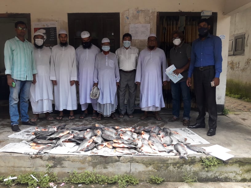 মৎস্য সংরক্ষন আইন বাস্তবায়নে , মোবাইল কোর্ট ও অভিযান পরিচালনা, কালিয়াকৈর,গাজীপুর।