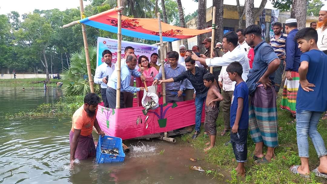 পোনা অবমুক্তকরণ