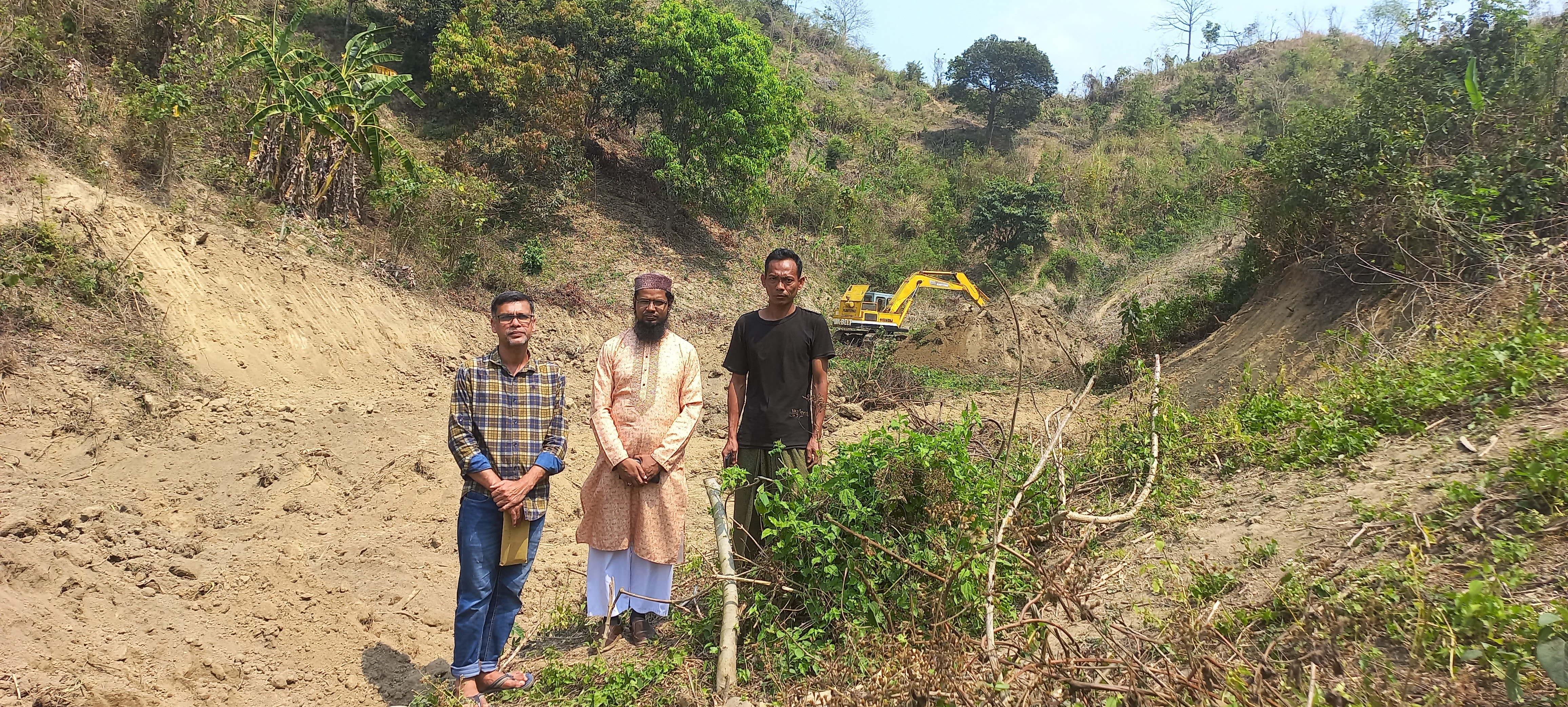 অমলকান্তি তঞ্চঙ্গ্যার ক্রিক ২০২৩-২৪ (ক্রিক উন্নয়নের ছবি)