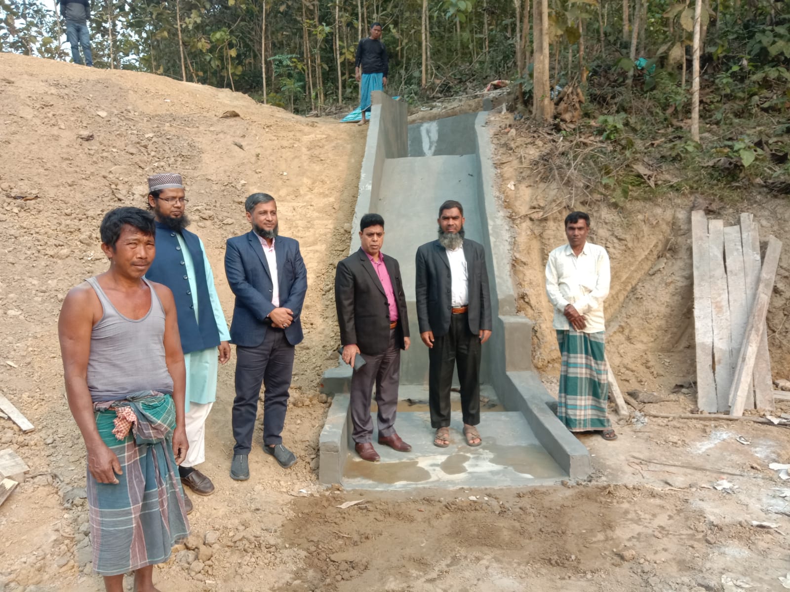 ধনুচরণ তঞ্চঙ্গ্যার ক্রিক (ক্রিক উন্নয়নের পরের ছবি)