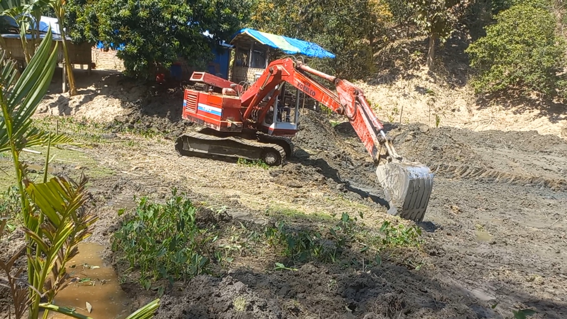 শশাংক তঞ্চঙ্গ্যার ক্রিক, ওয়াগ্গা, কাপ্তাই (মেরামত ও সংস্কারের ছবি)