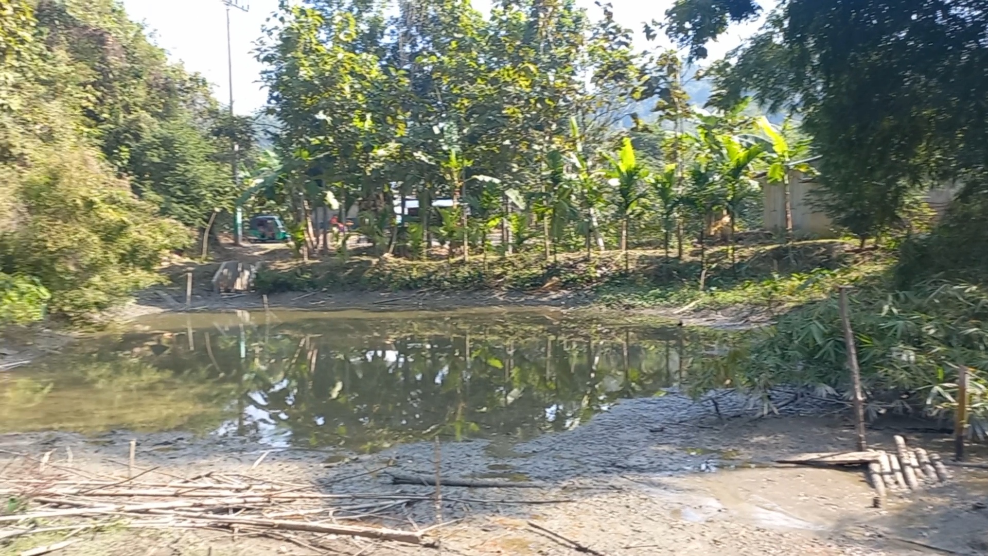 শশাংক তঞ্চঙ্গ্যার ক্রিক, ওয়াগ্গা, কাপ্তাই (মেরামত ও সংস্কারের পূর্বের ছবি)