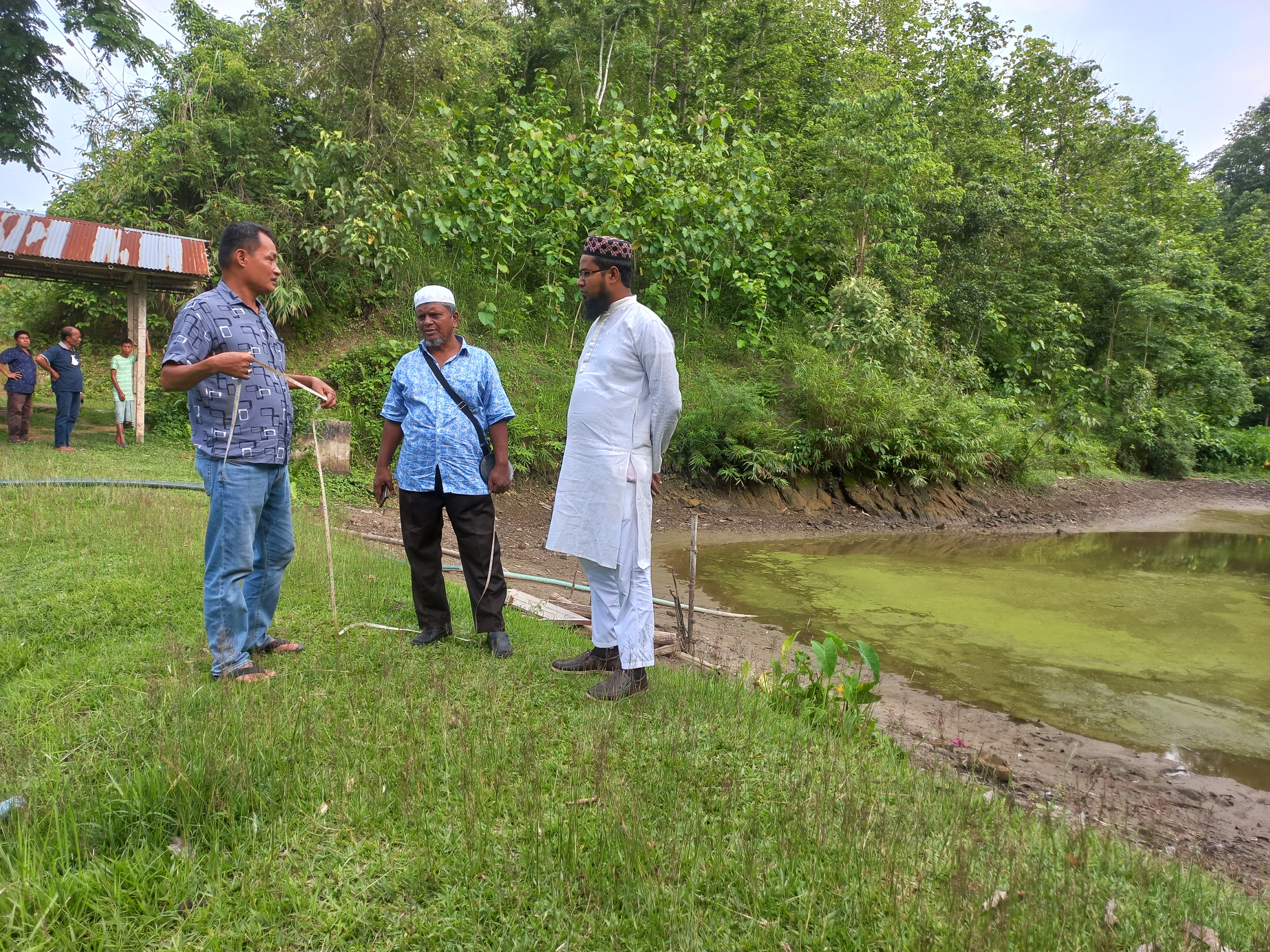 নিপূণ তঞ্চঙ্গ্যার ক্রিক, ওয়াগ্গা, কাপ্তাই (সংস্কারের পূর্বের ছবি)