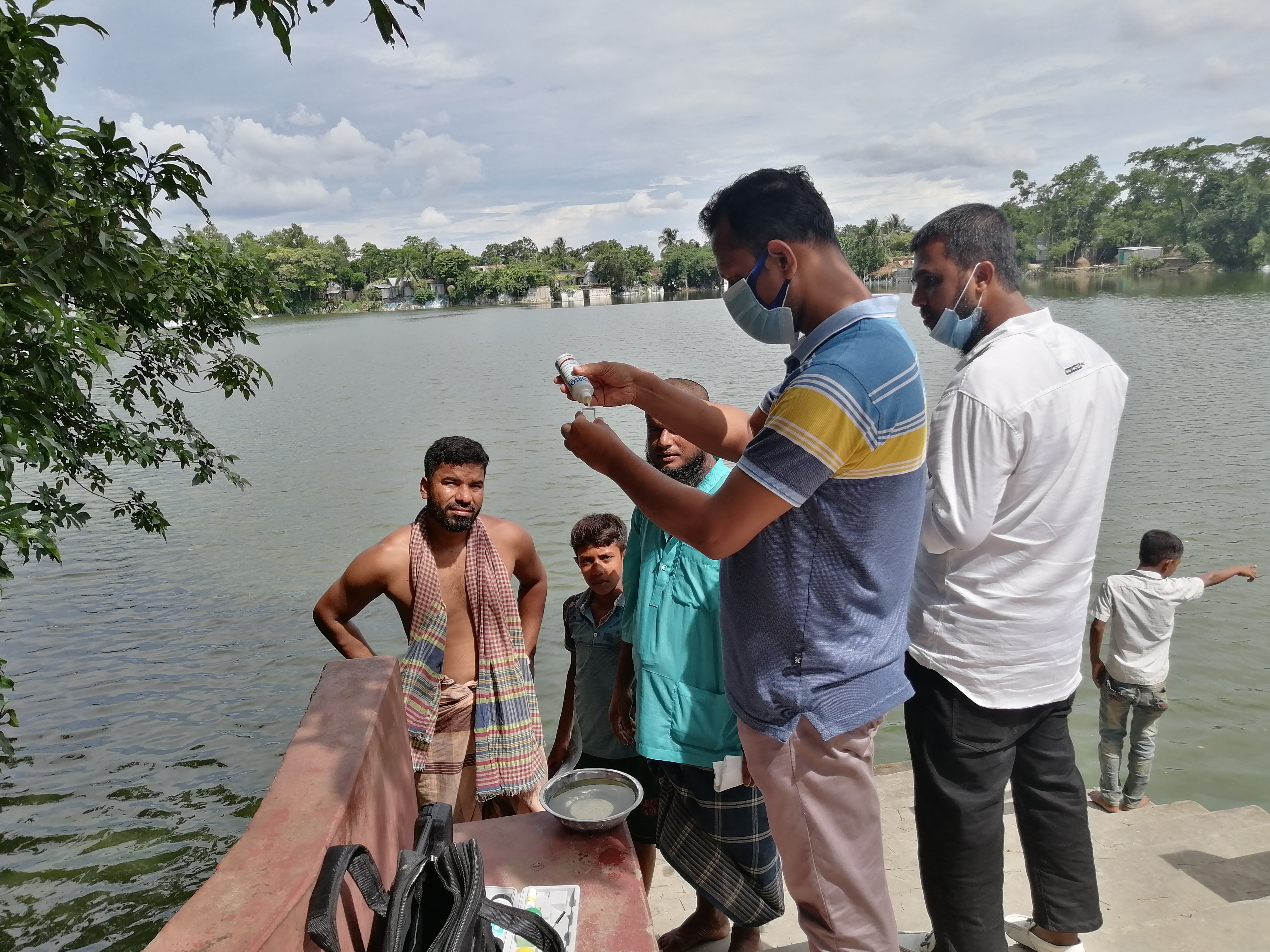 পা‌নির বি‌ভিন্ন প্যারা‌মিটার নির্নয়