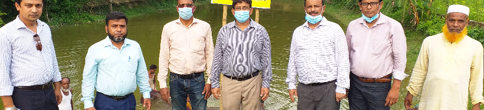 উপপরিচালক ঢাকা বিভাগ কর্তৃক প্রদর্শণী খামার পরিদর্শন