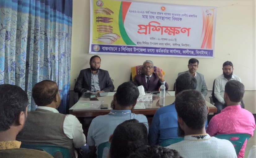 প্রশিক্ষণ পরিদর্শণ, কালীগঞ্জ, ঝিনাইদহ