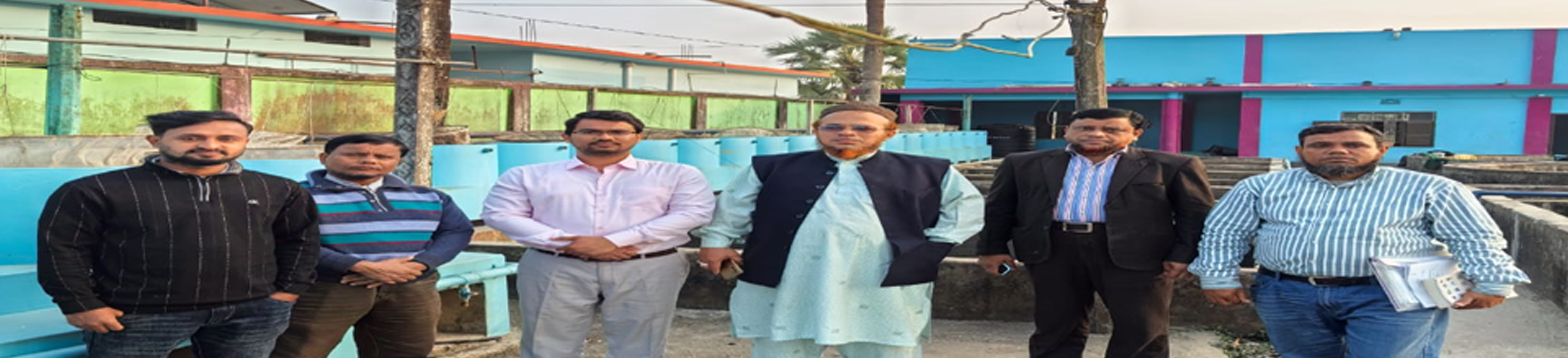 হ্যাচারি পরিদর্শন