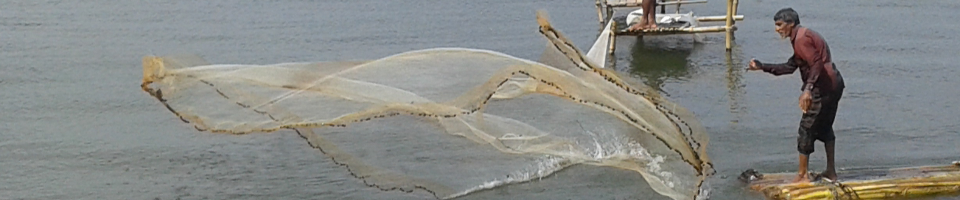 মাছ ধরার জালের ব্যানার