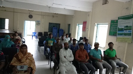 বক্তব্য প্রদান করছেন চেয়ারম্যান, উপজেলা পরিষদ