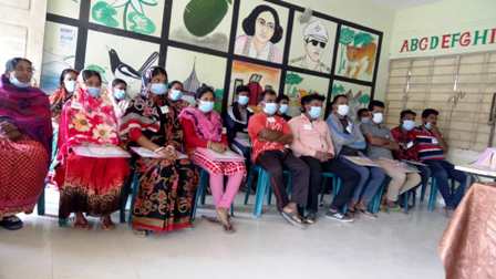 বক্তব্য রাখছেন ভাইস চেয়ারম্যান, উপজেলা পরিষদ