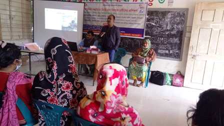 চাকদহ গ্রামের প্রশিক্ষণ