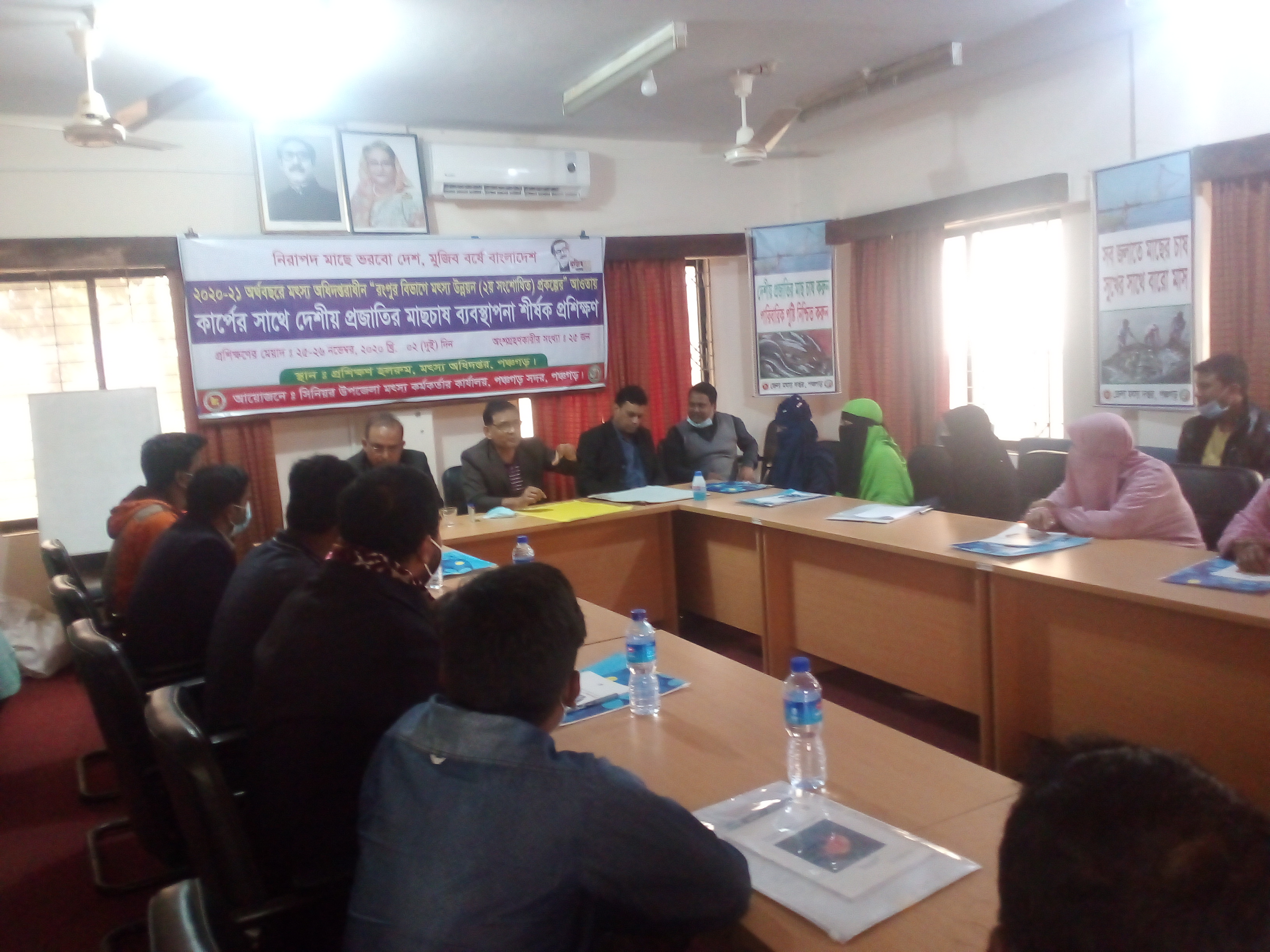 রংপুর প্রকল্পের প্রশিক্ষণ 