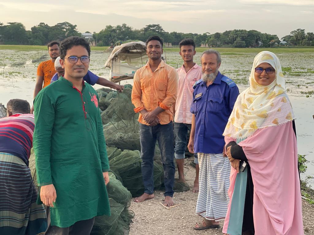 মৎস্য আইন বাস্তবায়নে বিলে মোবাইল কোর্ট পরিচালনা