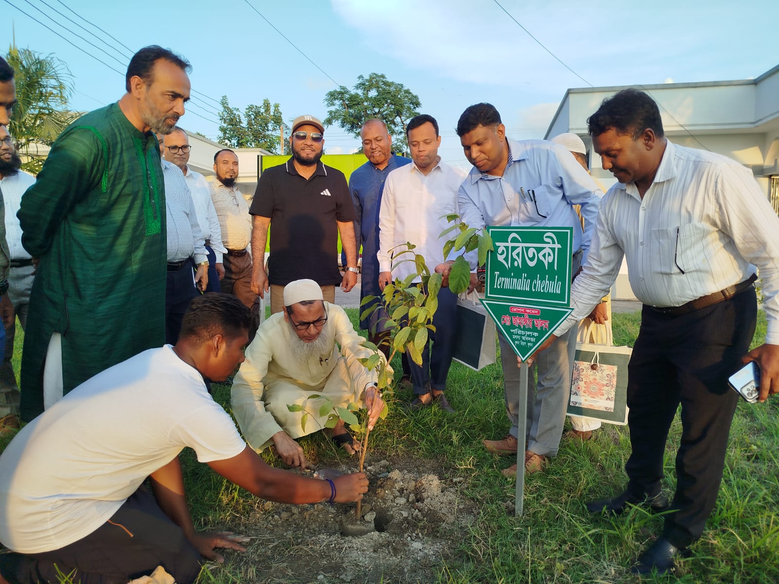 মহাপরিচালক মহোদয়ের বৃক্ষ রোপন